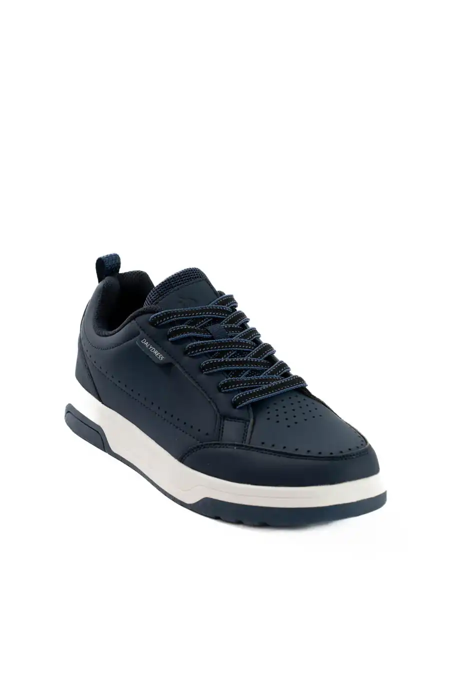 Navy Contrast Court Sneakers - Image 2