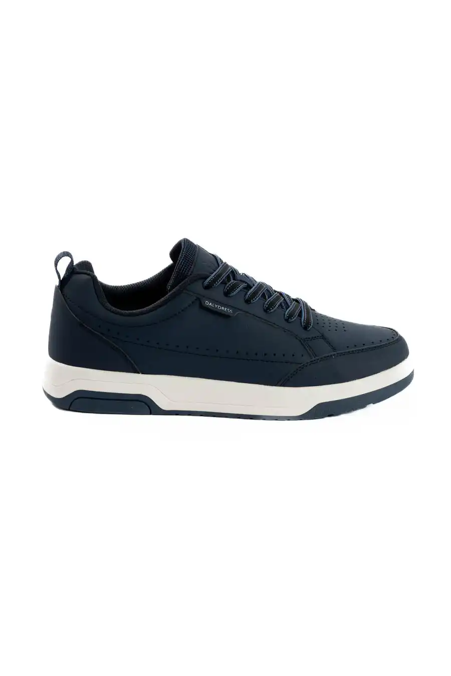 Navy Contrast Court Sneakers - Image 3