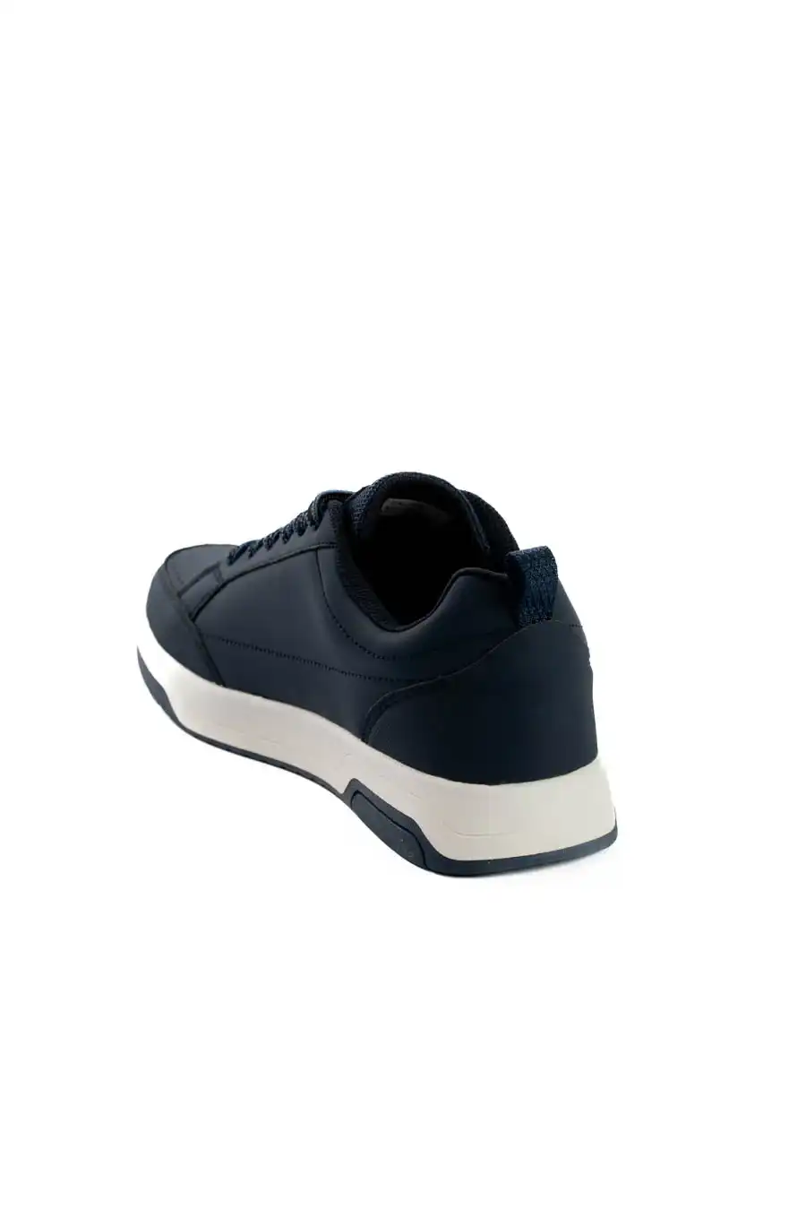 Navy Contrast Court Sneakers - Image 4