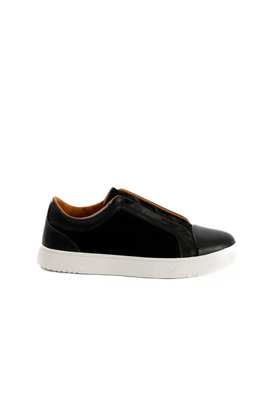 Noir Edge Panel Sneakers - Image 3