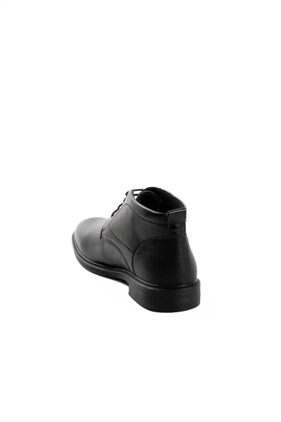 Oval Toecap Lace-Up Ankle Boots - Image 4