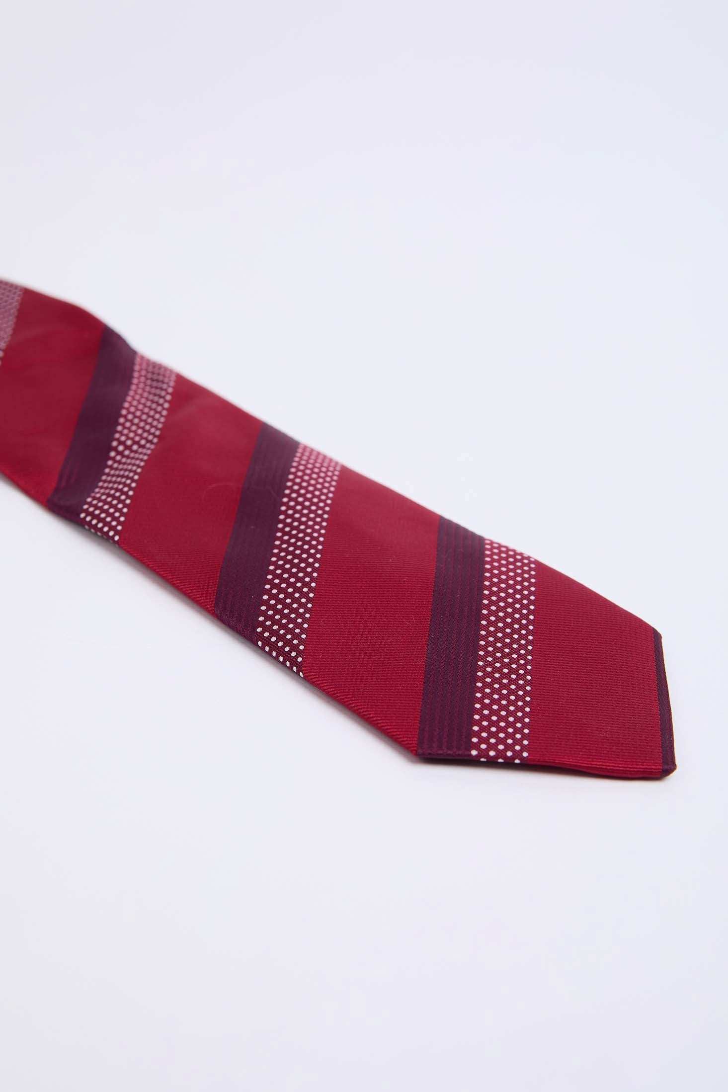 Men Tie Burgundy - Image 2