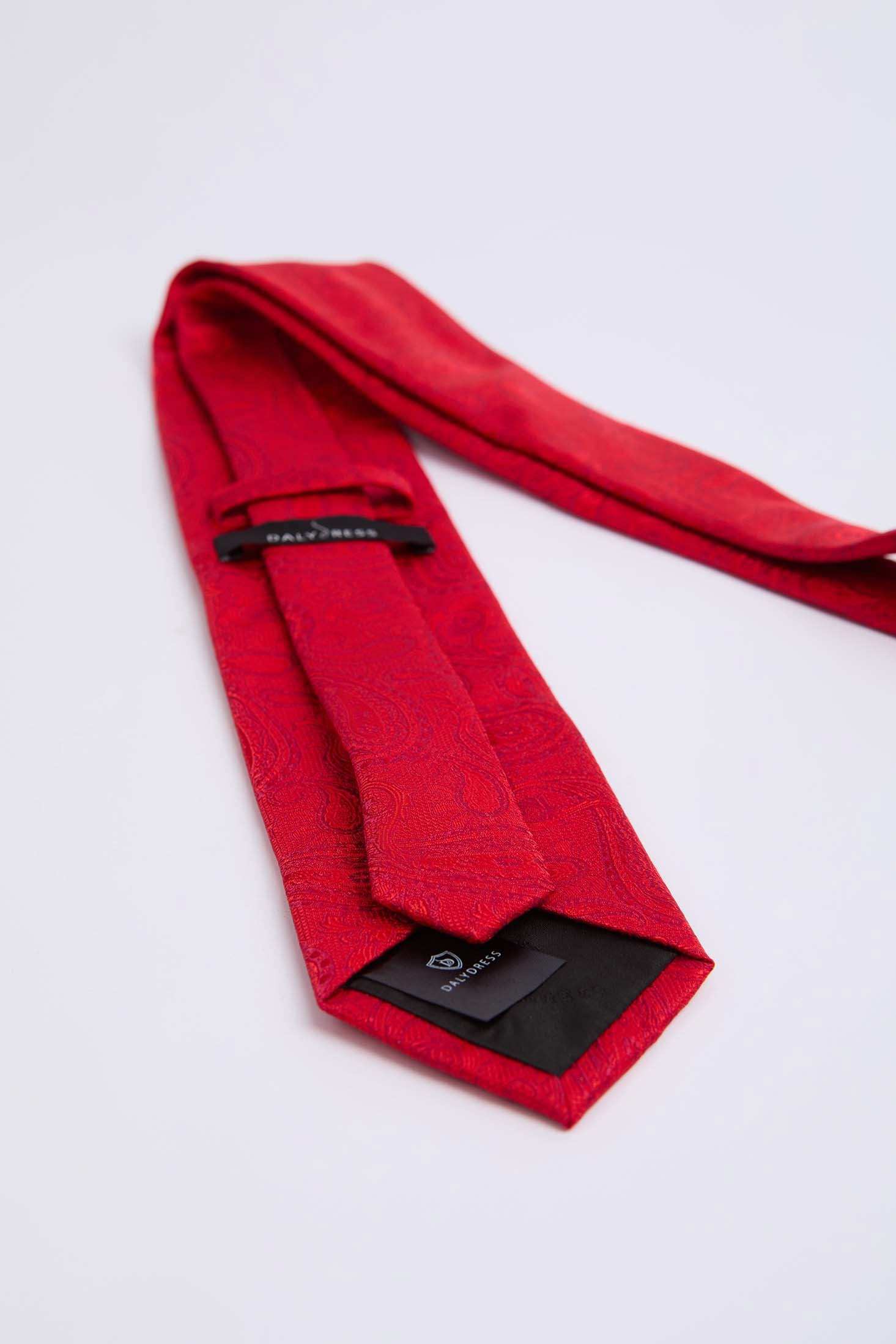 Men Tie Red - Image 3