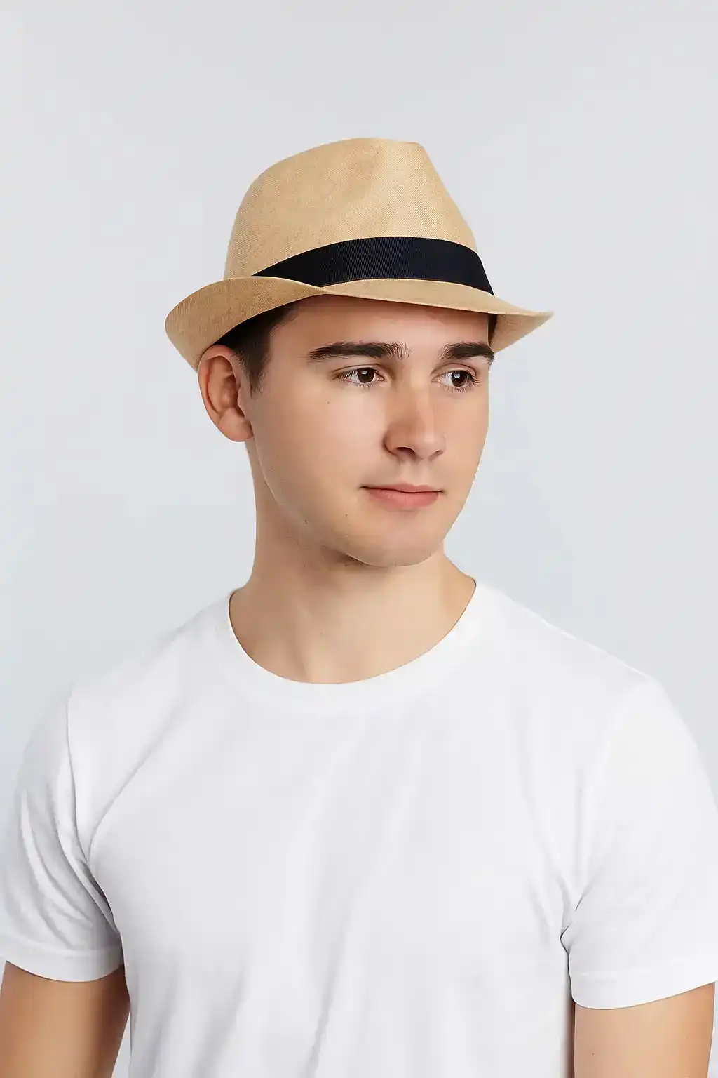 Textured Straw Sun Hat