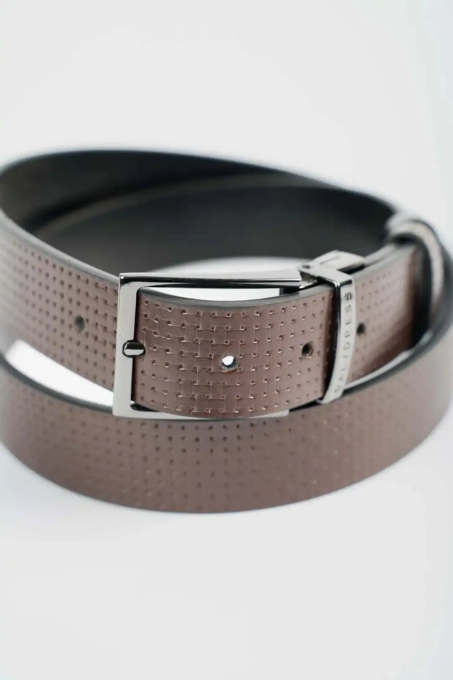 Smooth Finish Belt Set with Interchangeable Buckles - Image 11