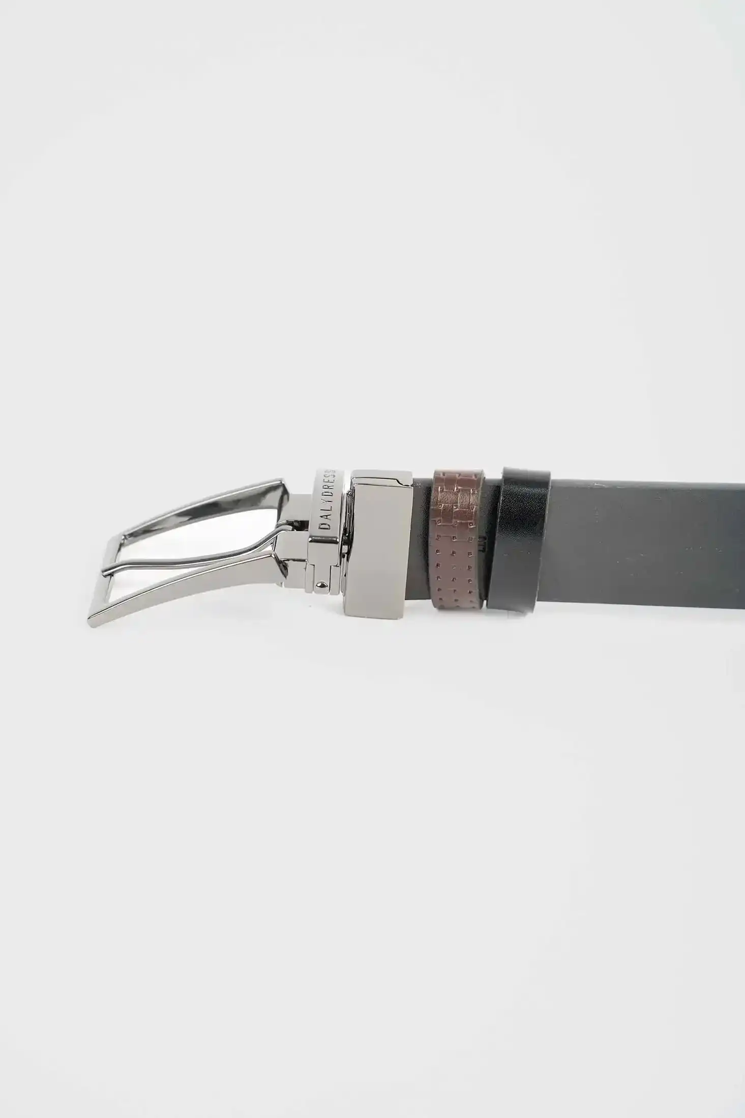 Smooth Finish Belt Set with Interchangeable Buckles - Image 9