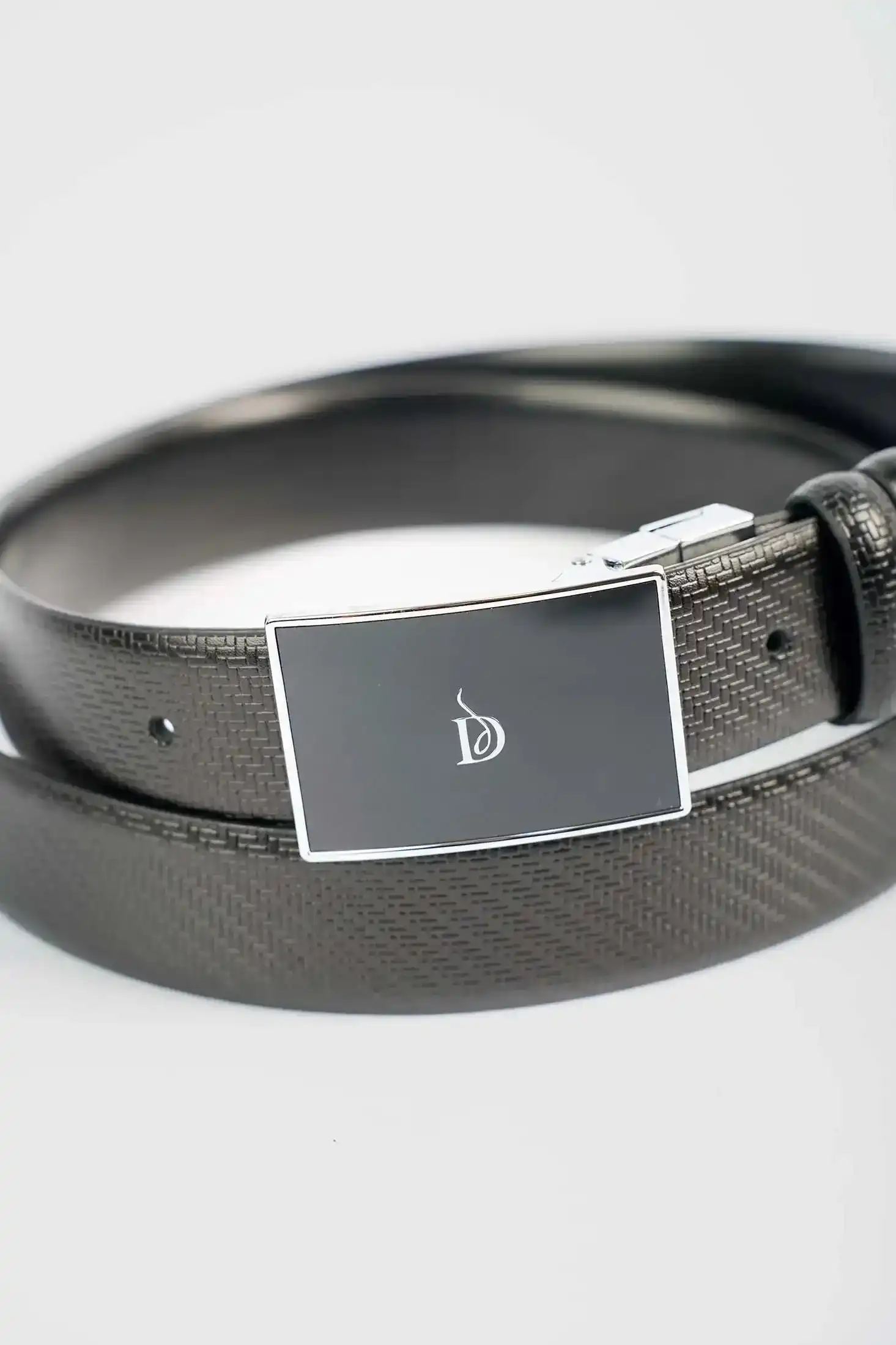 Dual-Tone Reversible Leather Belt - Image 6