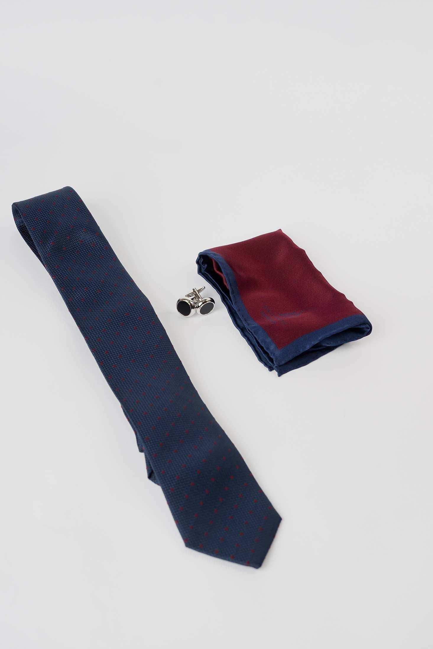 Elegant Round Enamel Cufflinks - Image 5