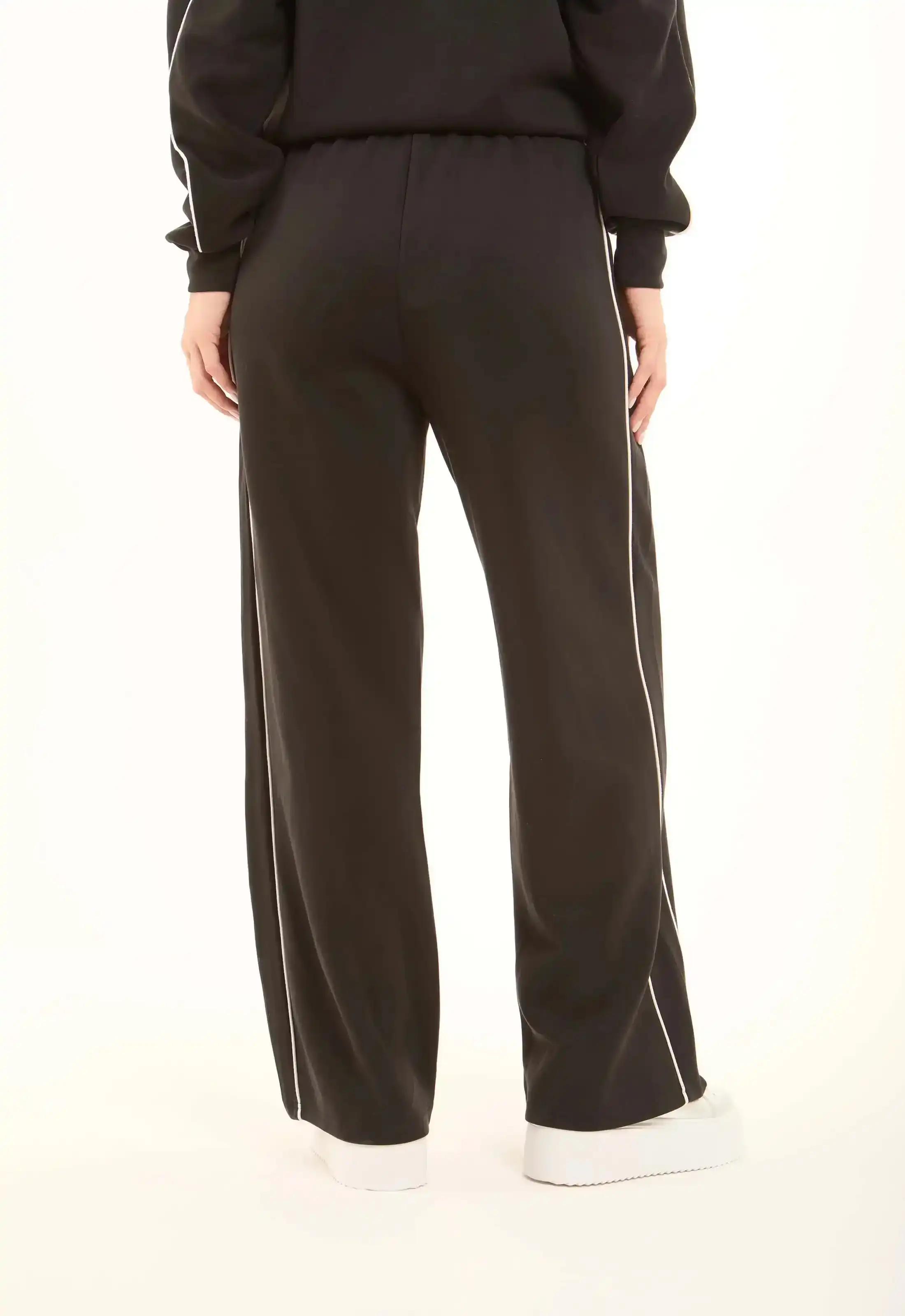 Track Pants with Contrast Piping Detail - Image 6