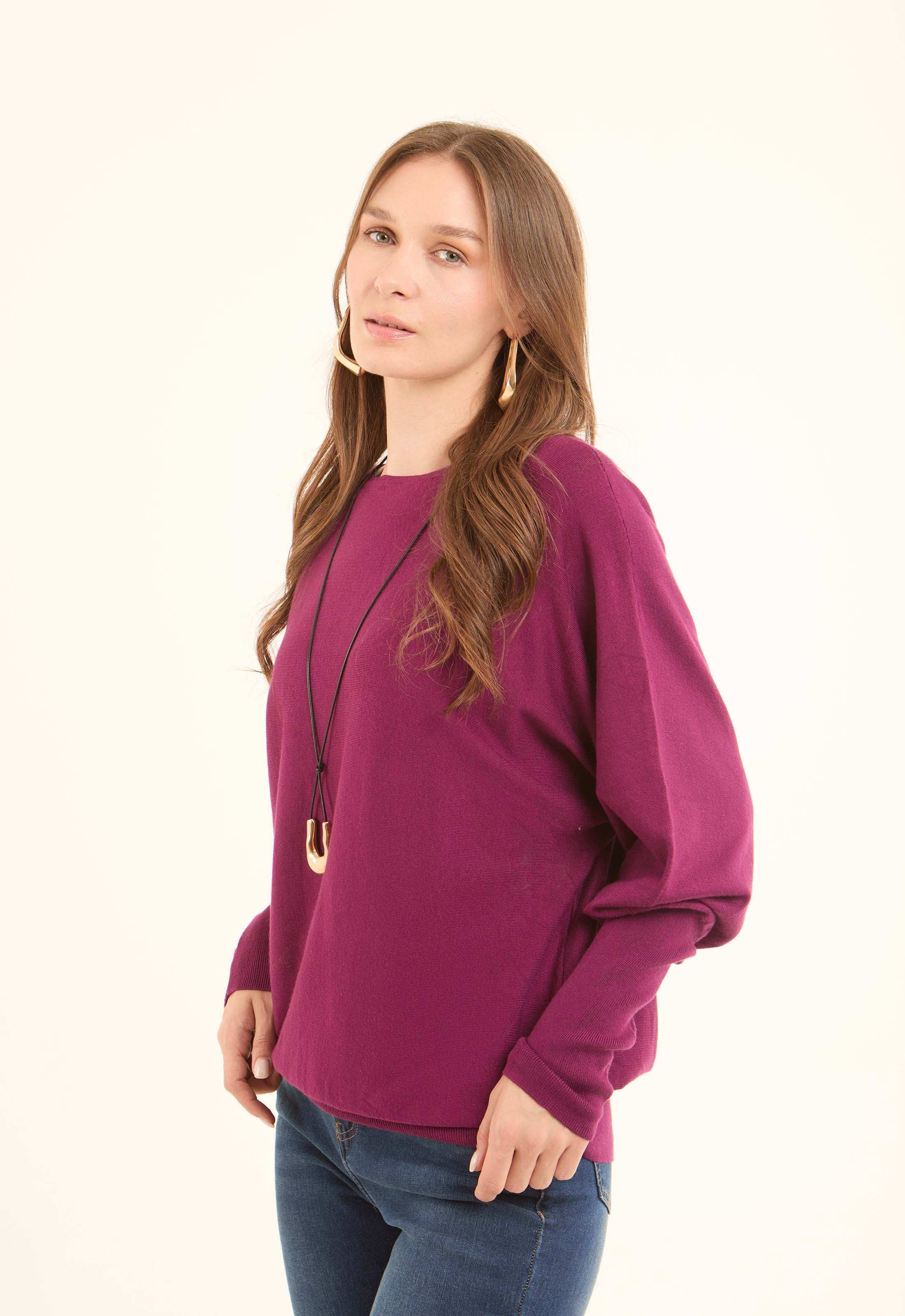 Bishop Long Sleeves Lightweight Relaxed Pullover - Image 2