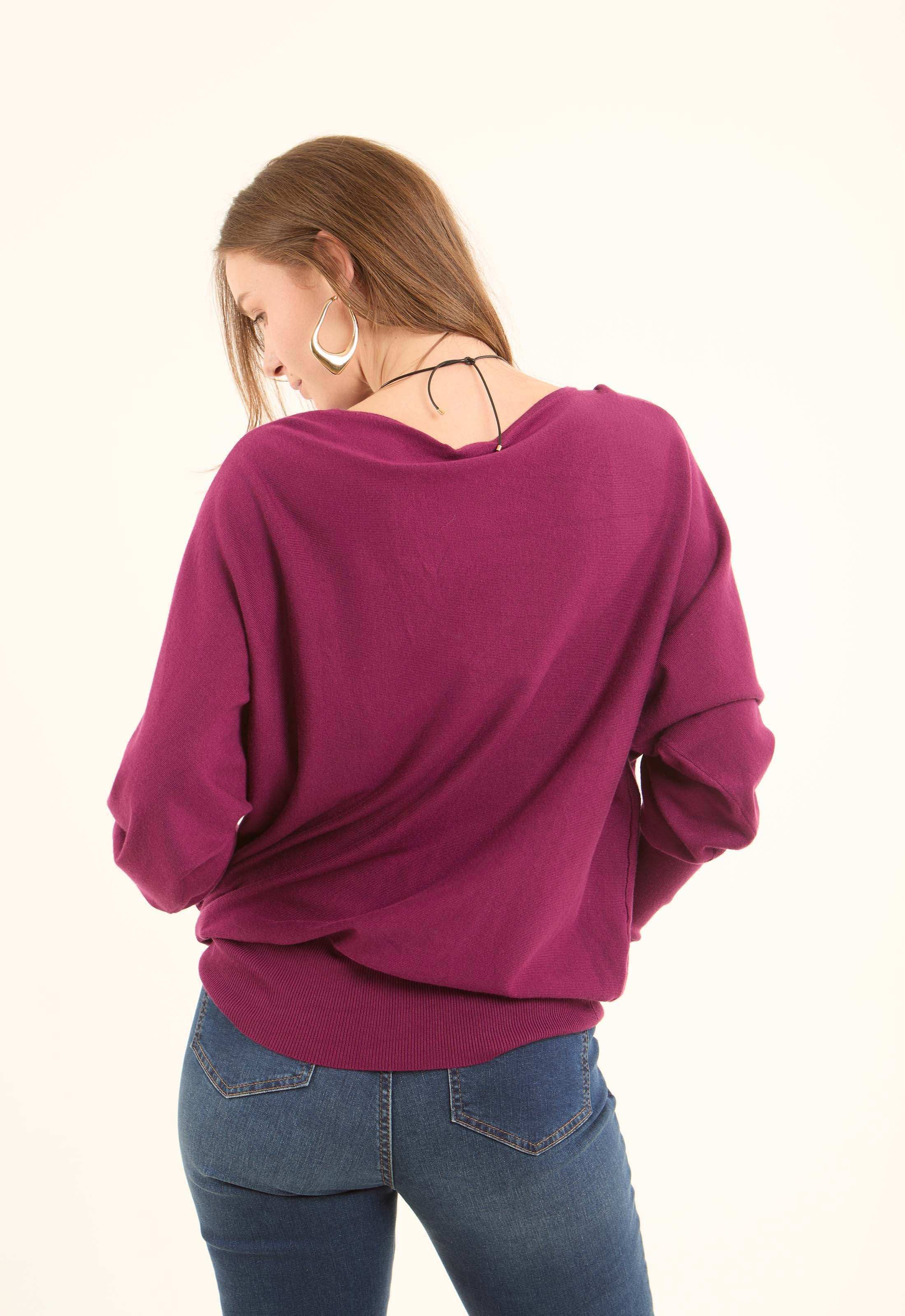 Bishop Long Sleeves Lightweight Relaxed Pullover - Image 4
