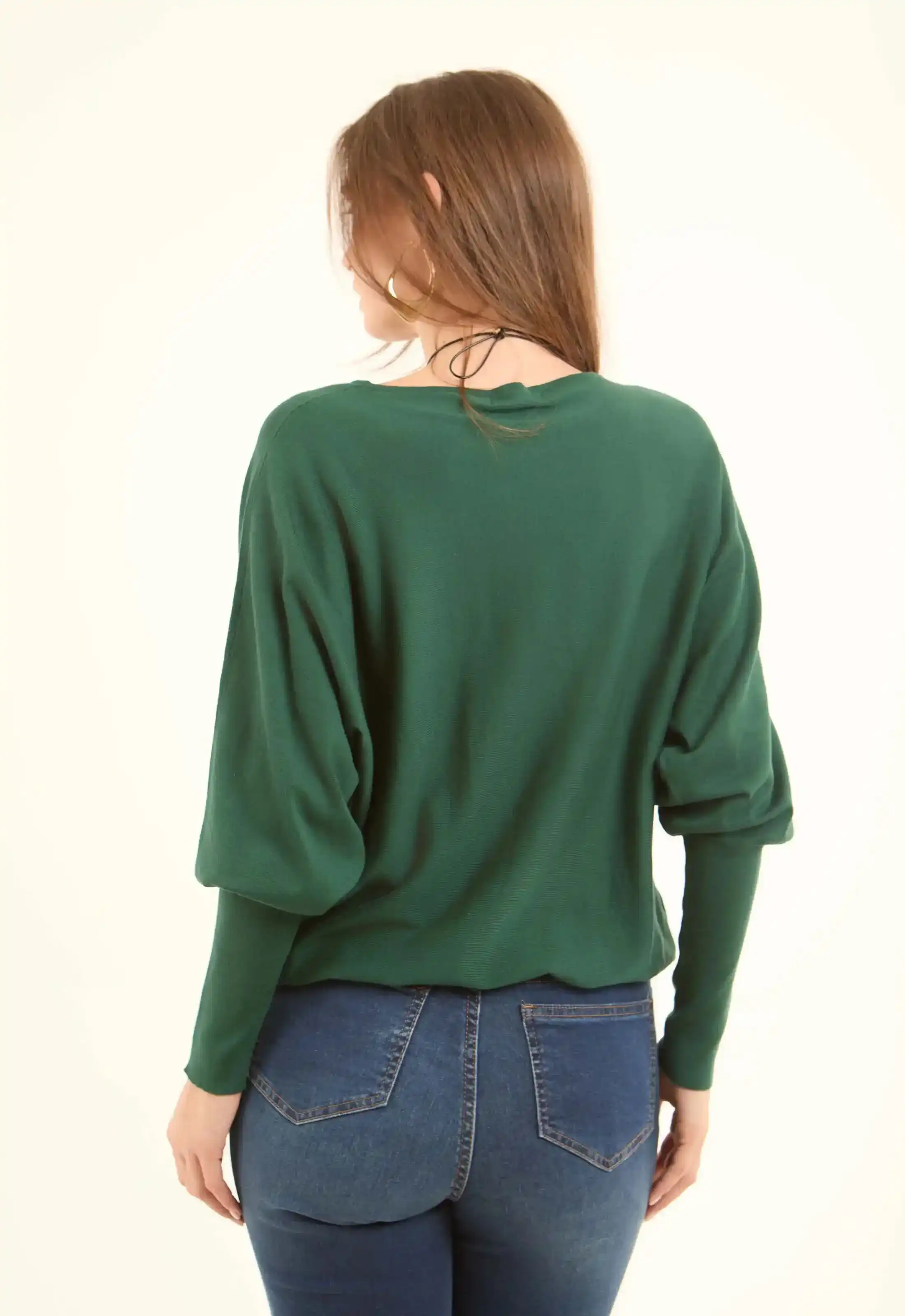 Bishop Long Sleeves Lightweight Relaxed Pullover - Image 3