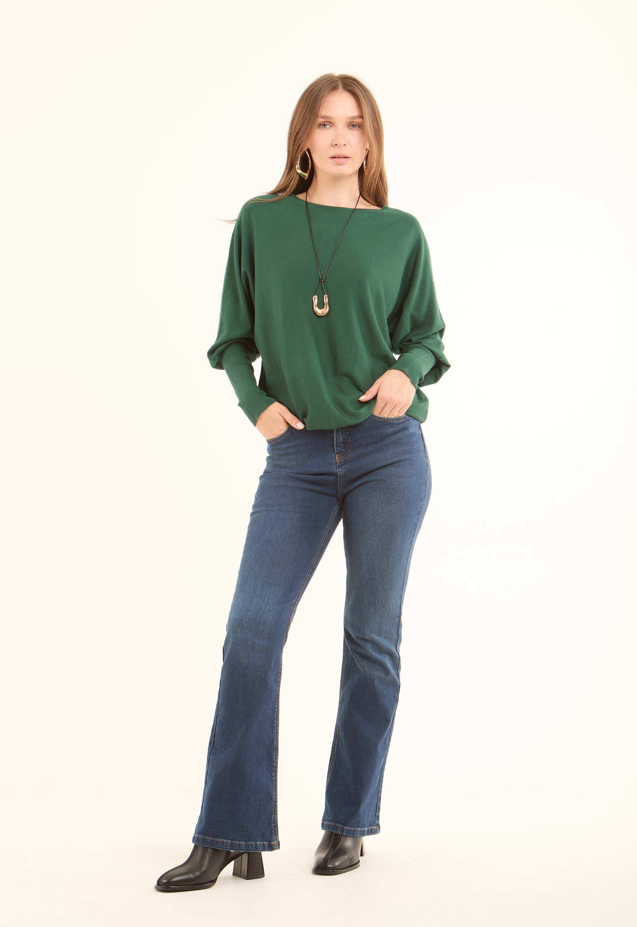 Bishop Long Sleeves Lightweight Relaxed Pullover - Image 4