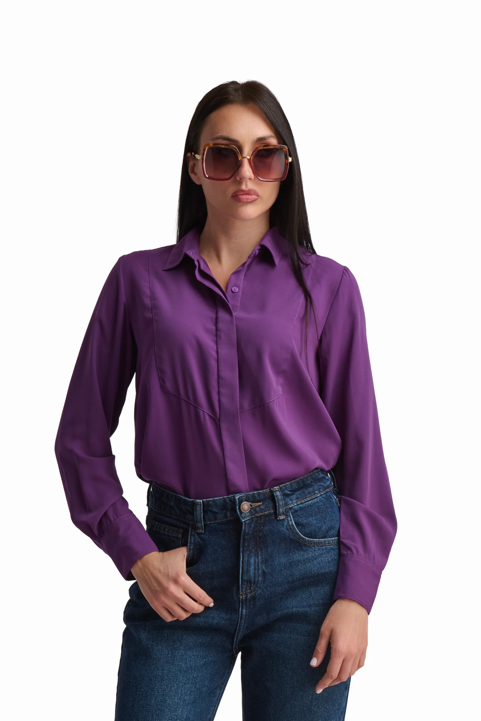 Minimalist Longline Shirt - Image 14