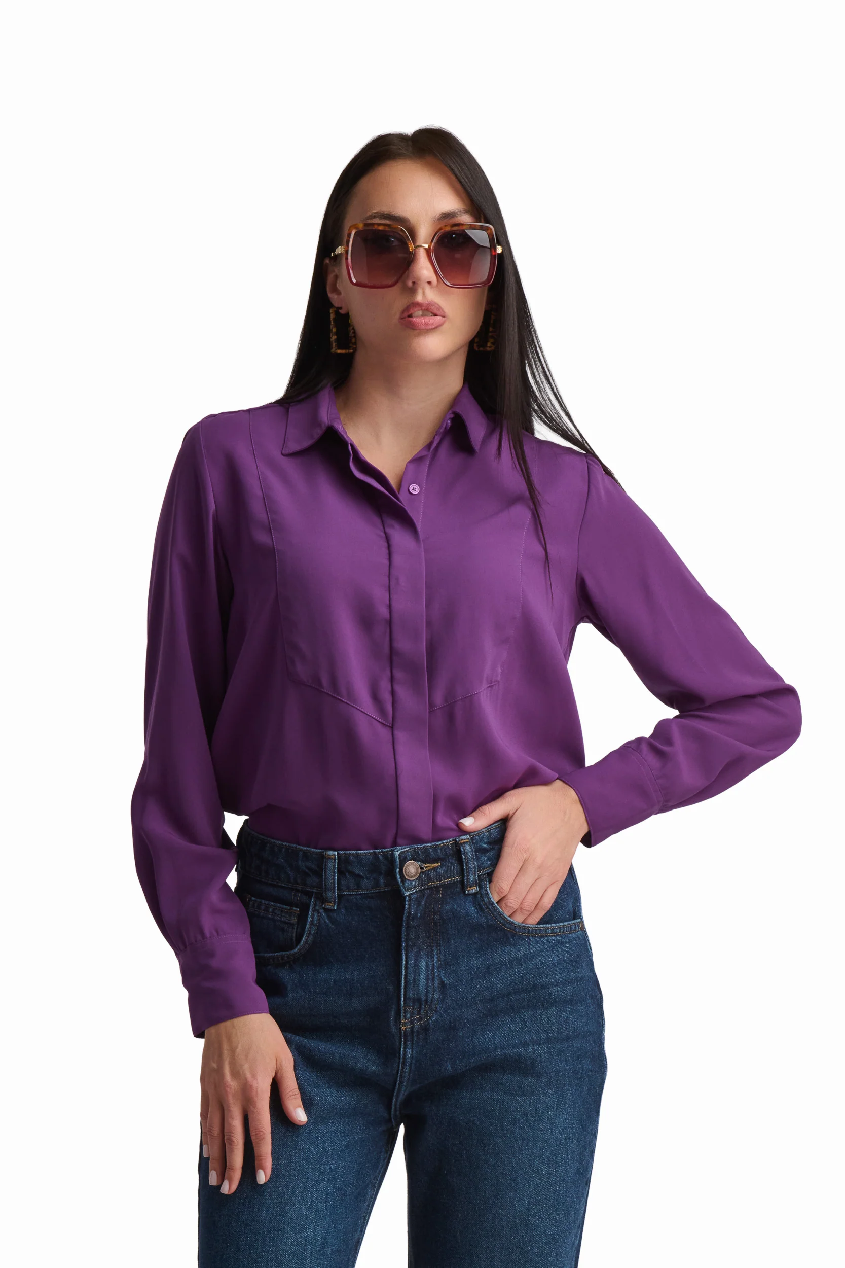 Minimalist Longline Shirt - Image 15