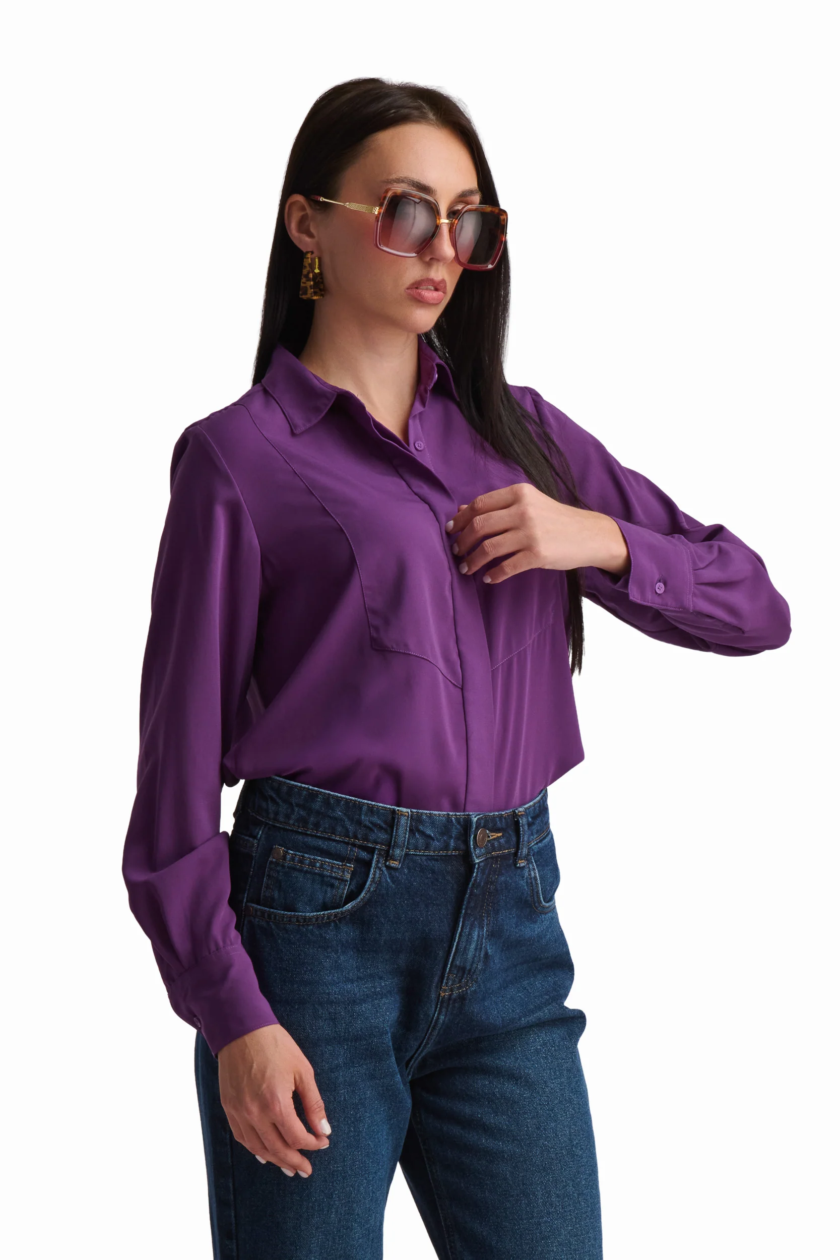 Minimalist Longline Shirt - Image 16