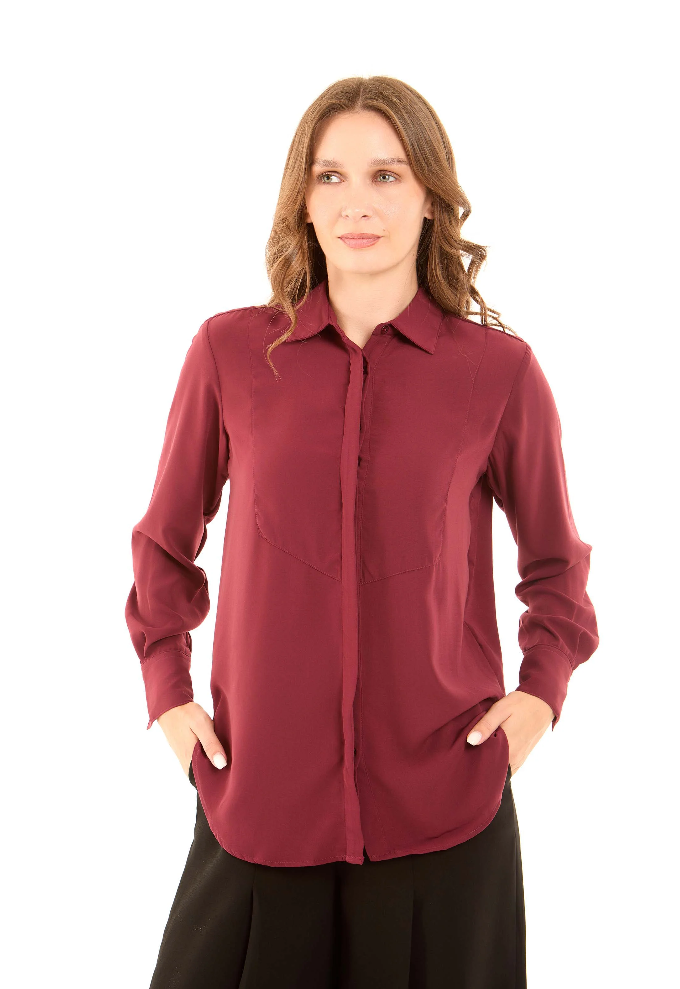 Minimalist Longline Shirt - Image 19