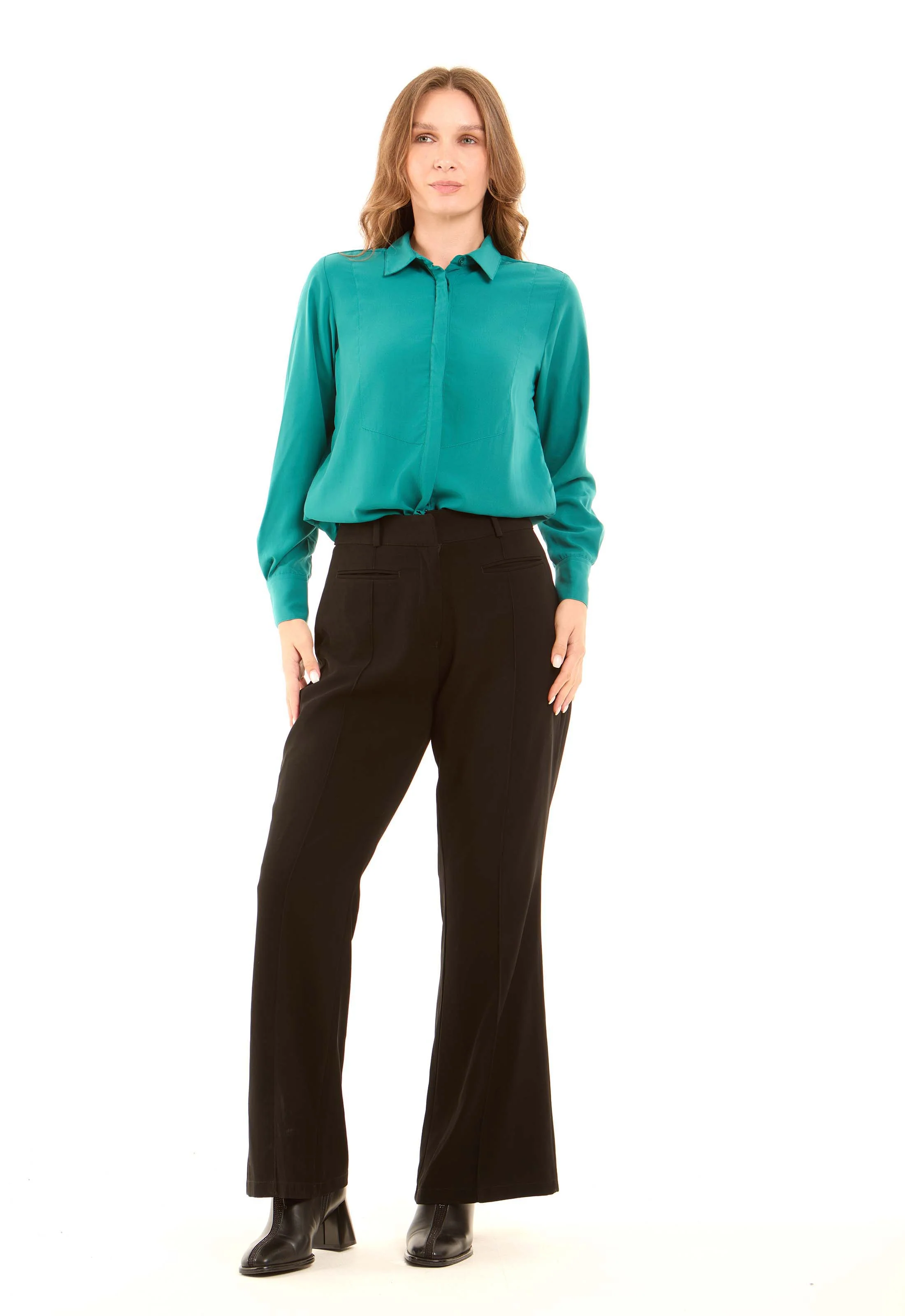 Minimalist Longline Shirt - Image 23