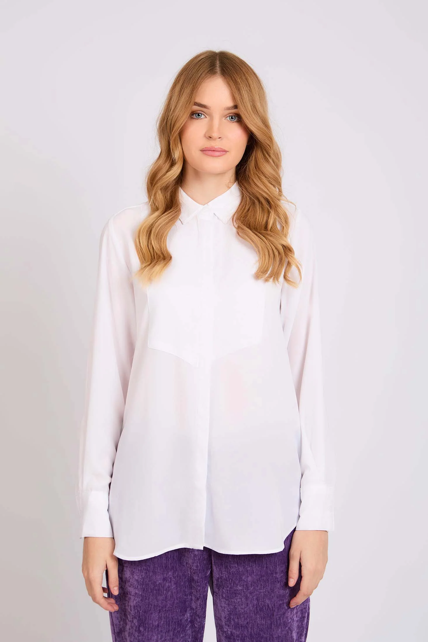 Minimalist Longline Shirt - Image 8