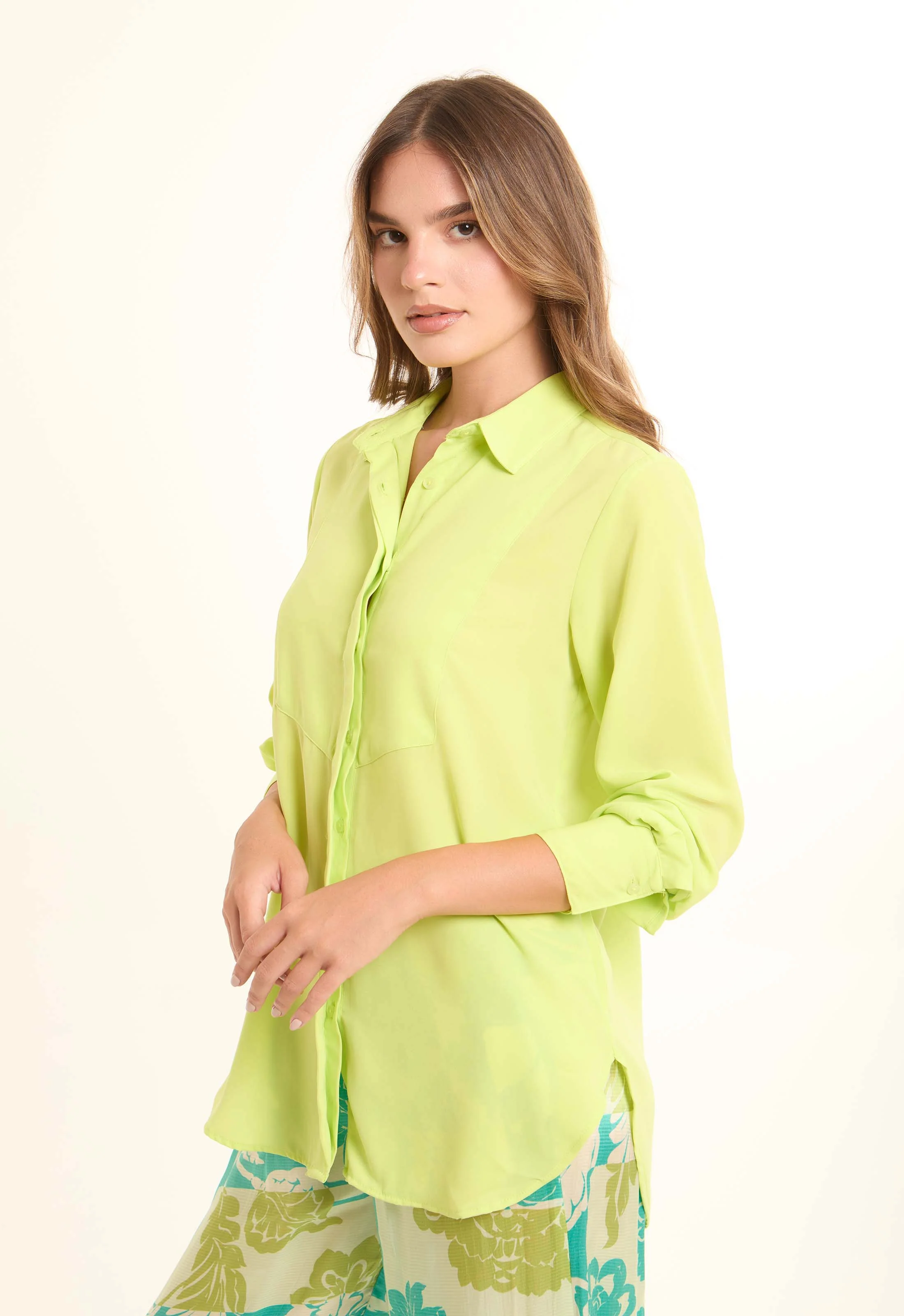 Minimalist Longline Shirt - Image 9