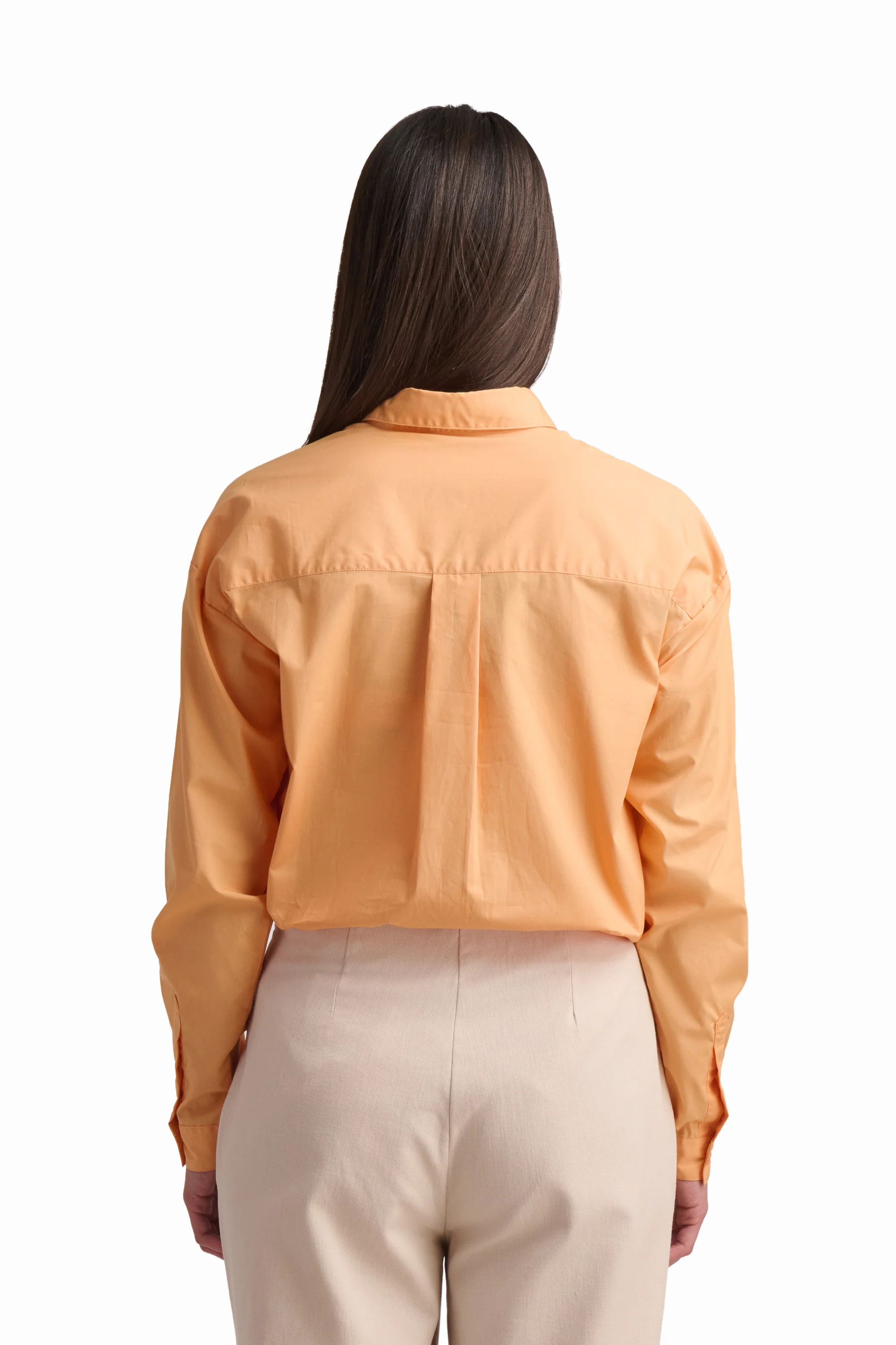 White Cotton Buttoned Shirt - Image 7