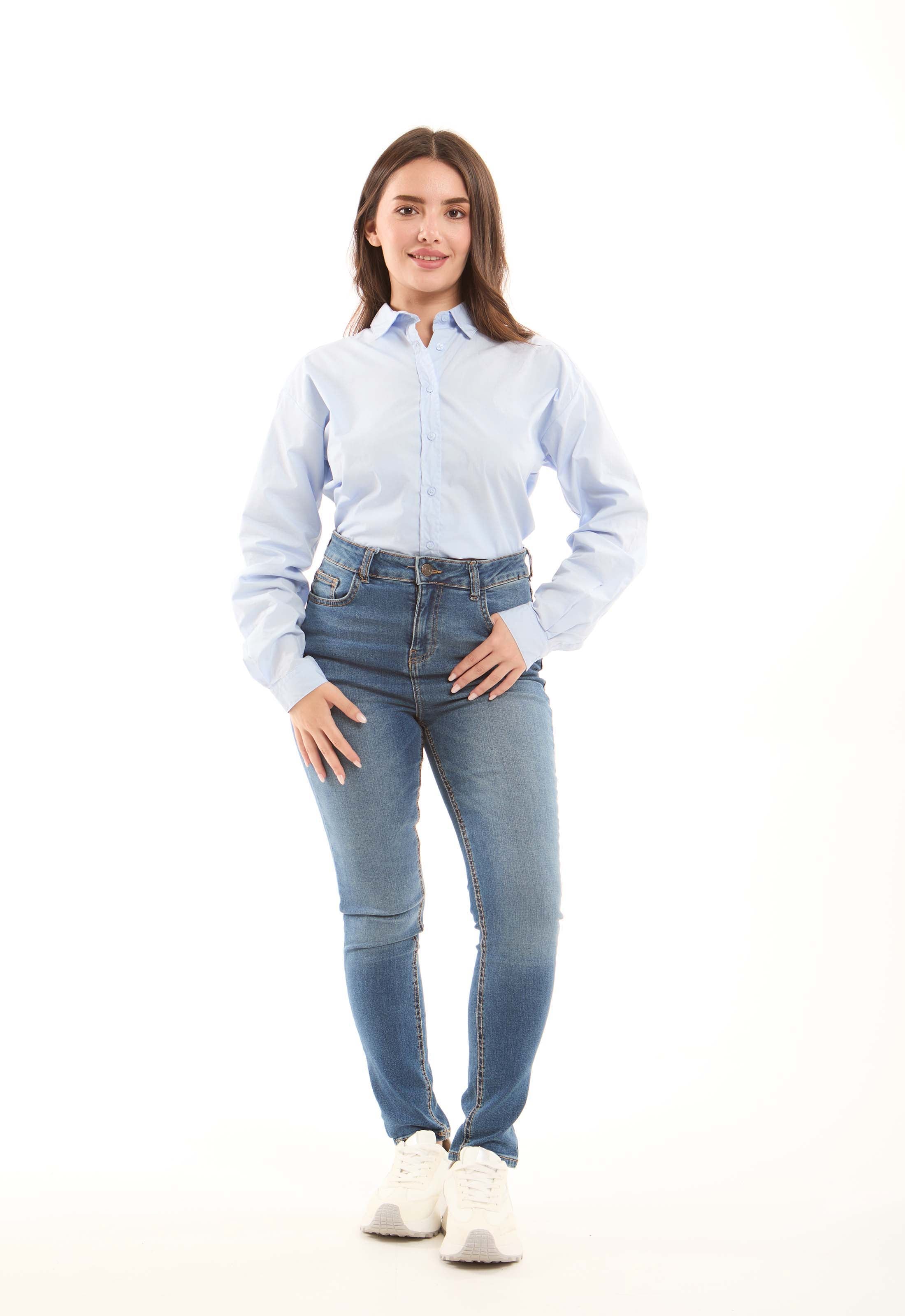 White Cotton Buttoned Shirt - Image 9