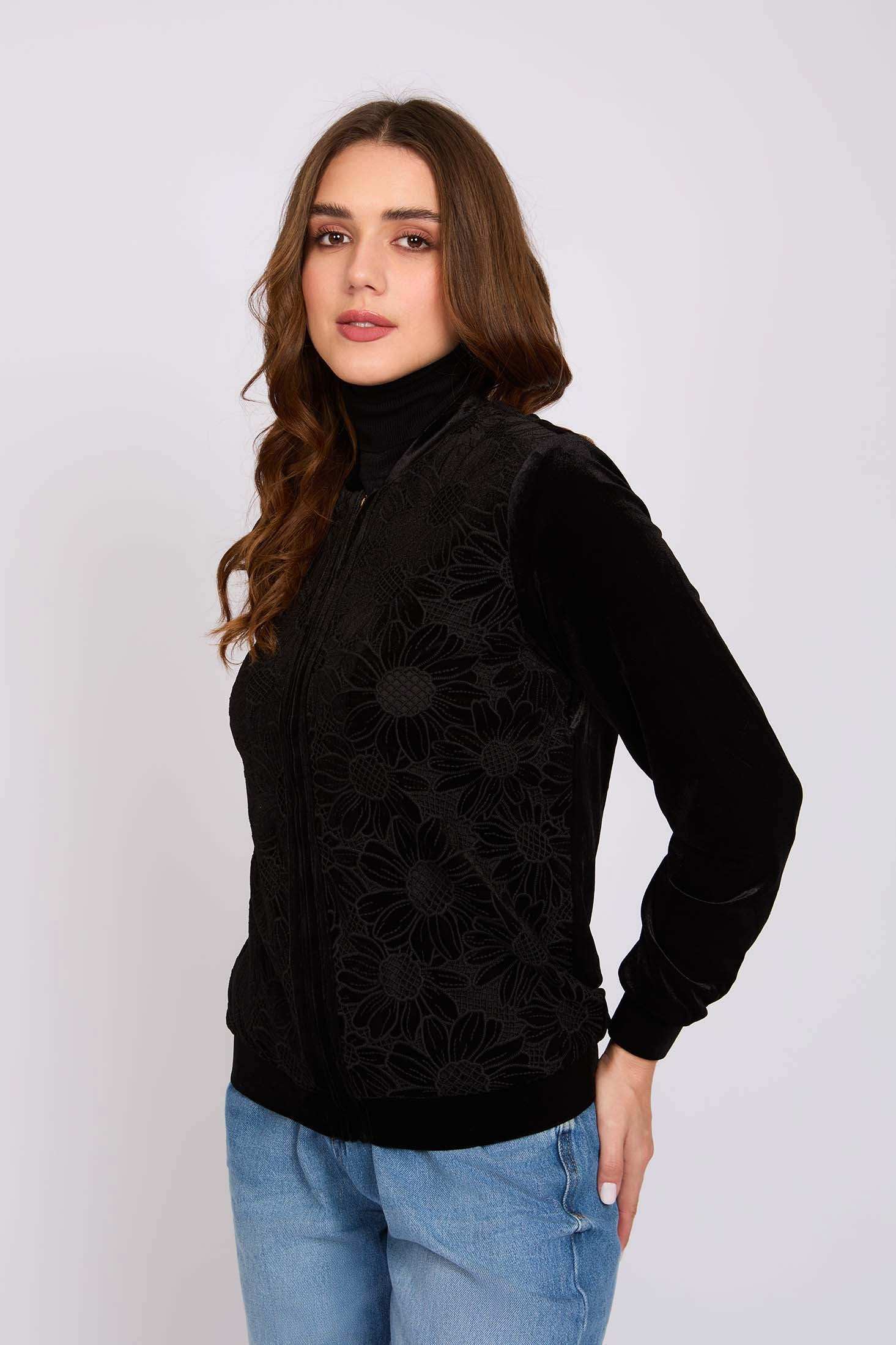 Women Regular Fit Jacket Black - Image 5