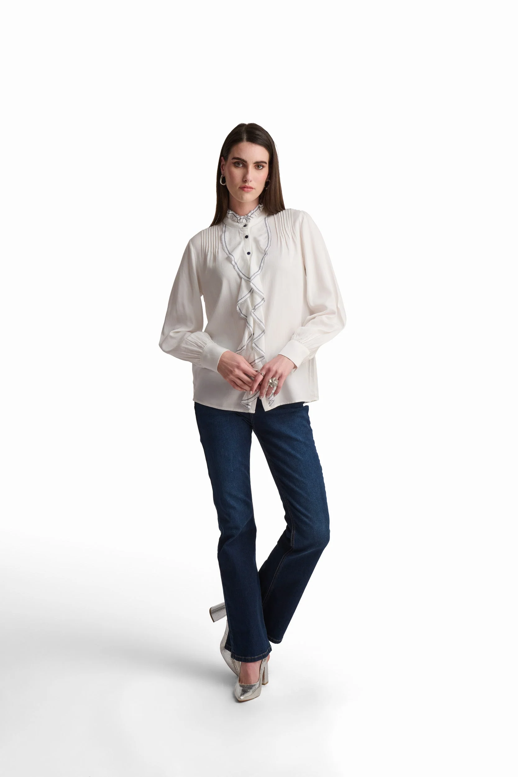 Pearl Cascade Blouse