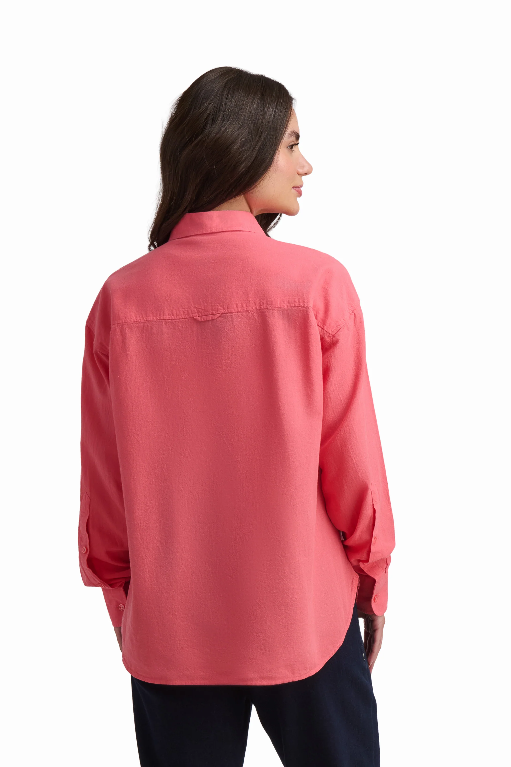 Cream Cotton-Linen Shirt - Image 11