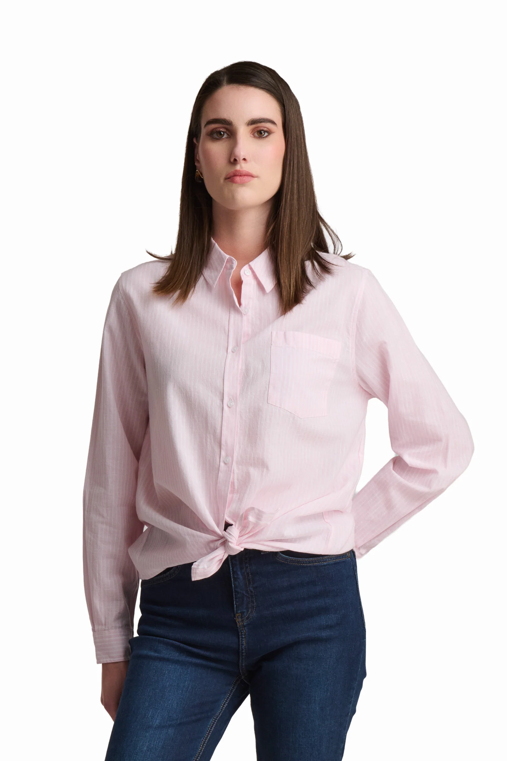 Pink Stripe Classic Shirt - Image 2
