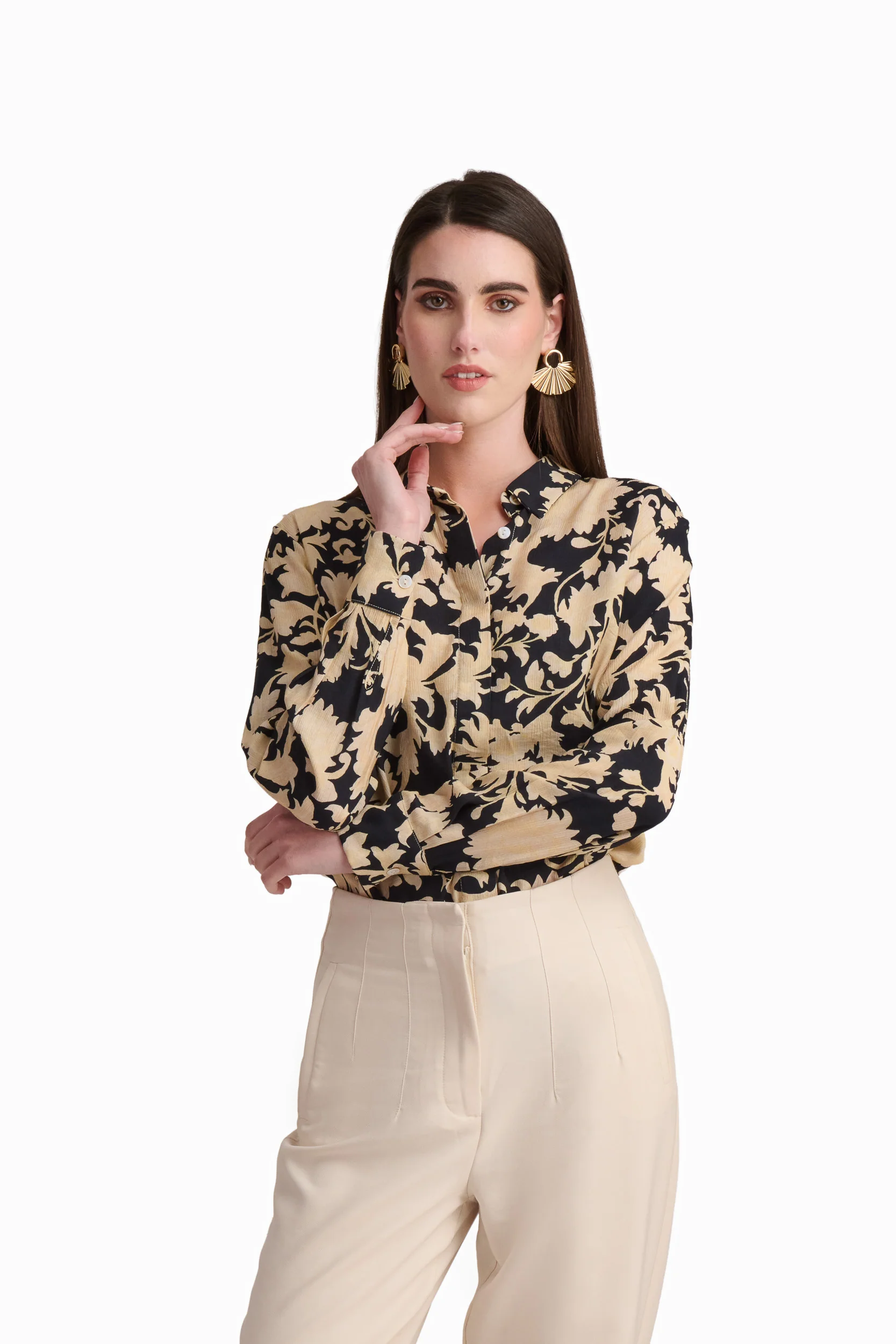 Coral Bloom Blouse - Image 5
