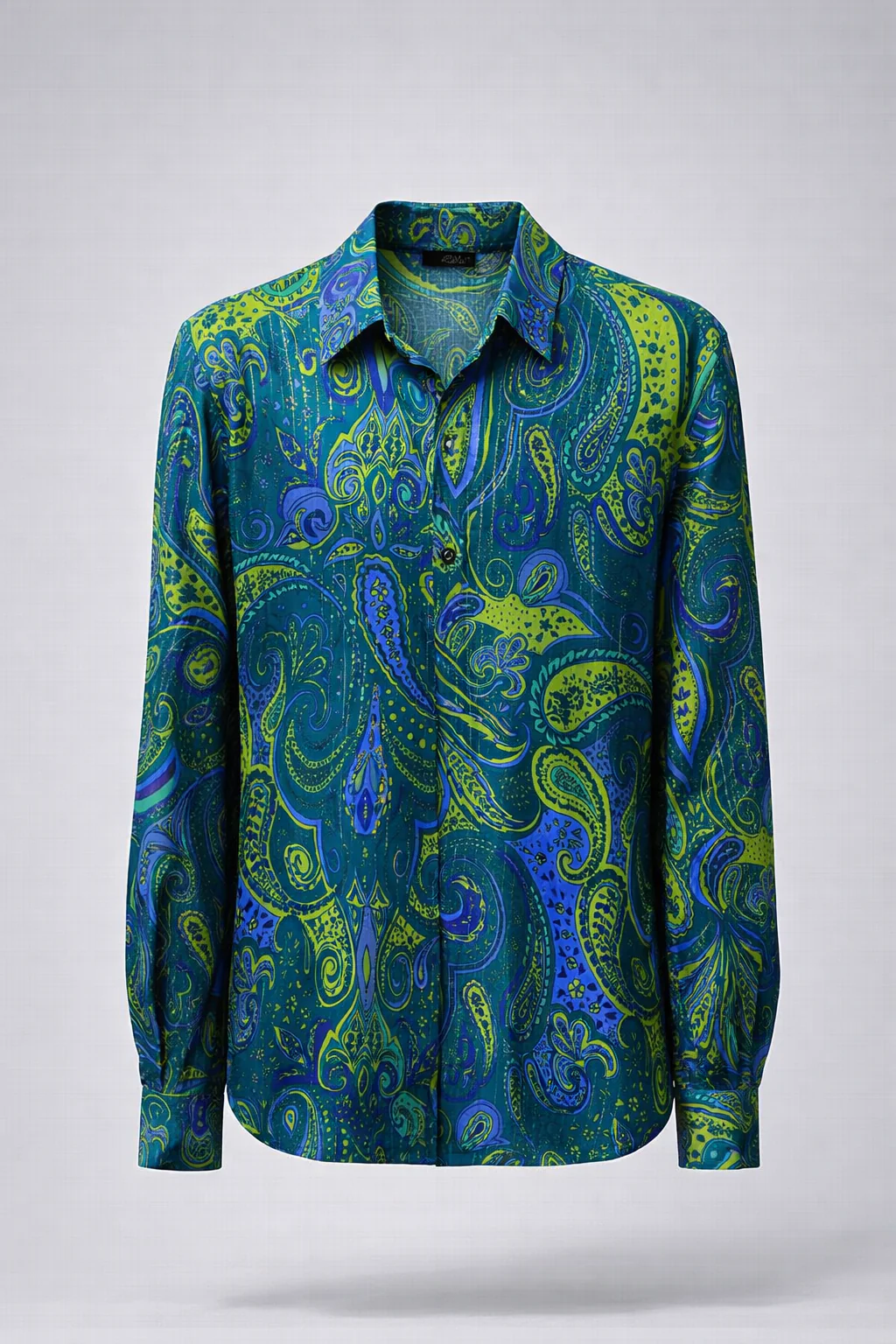 Paisley Print Viscose Shirt - Image 3