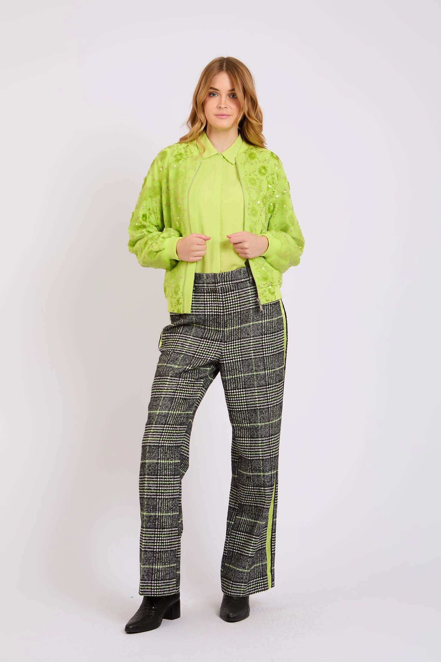 Women Regular Fit Jacket Green - Image 2