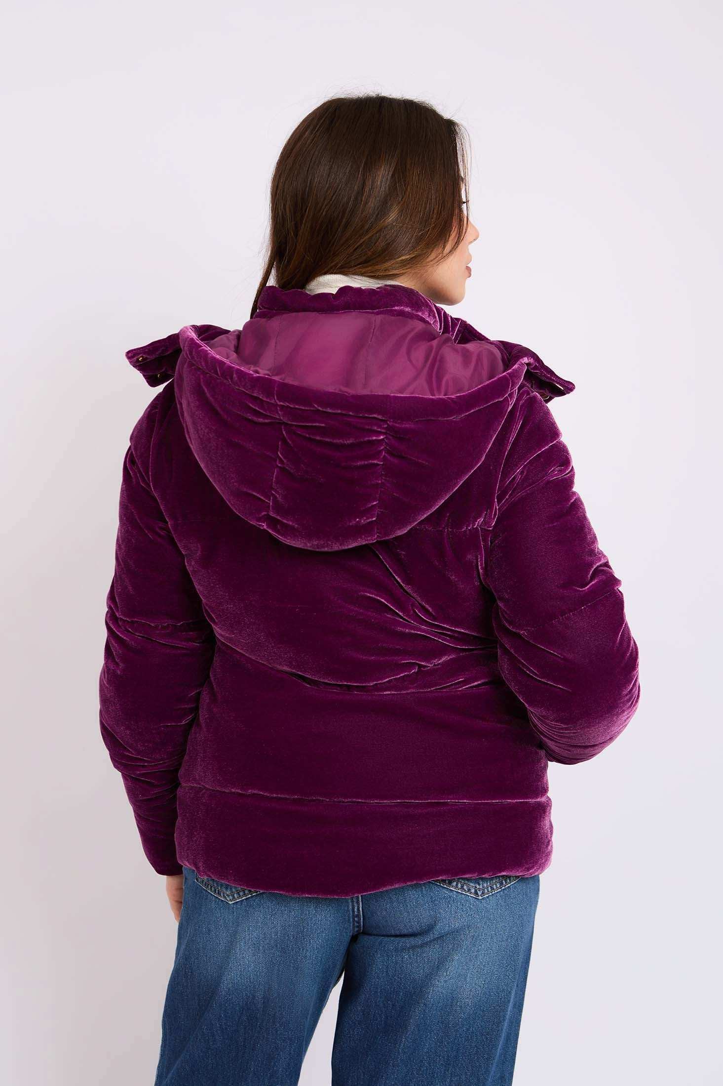 Women Regular Fit Jacket Purple - Image 5