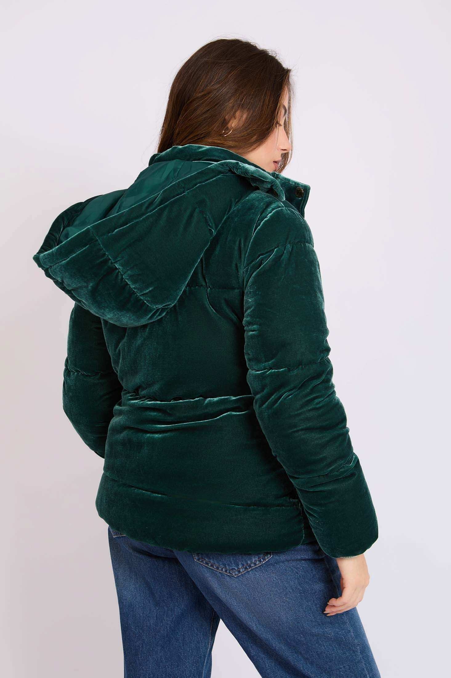 Women Regular Fit Jacket Green - Image 5