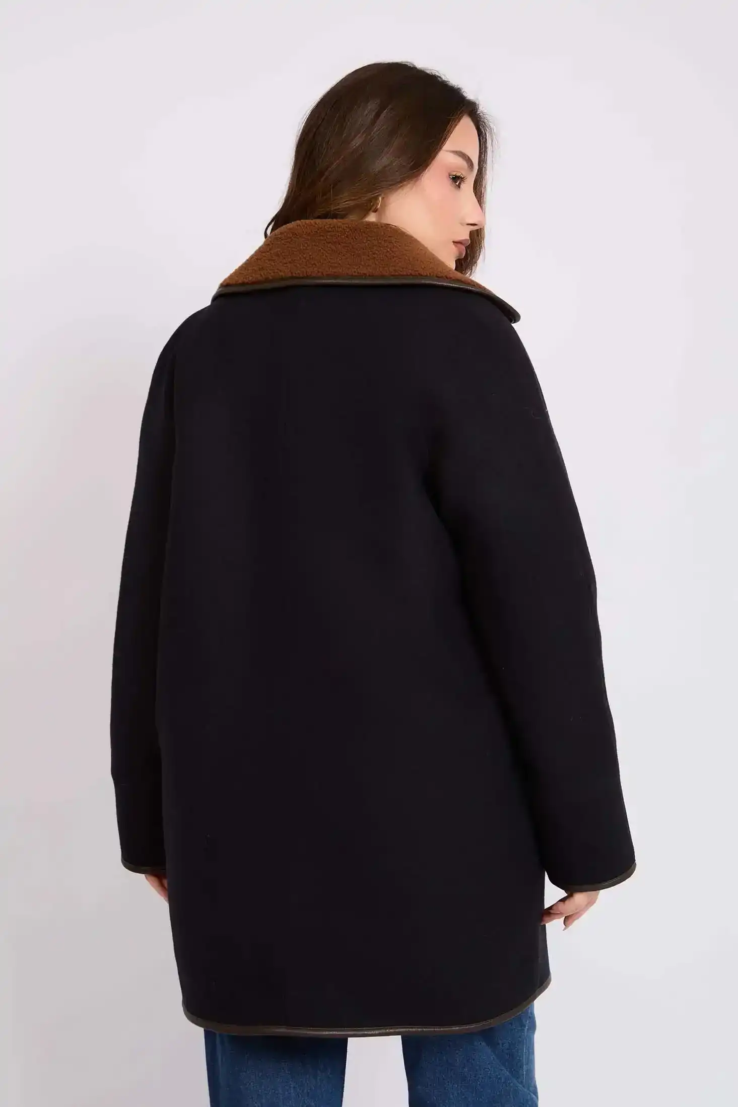 Women Regular Fit Jacket Black - Image 6
