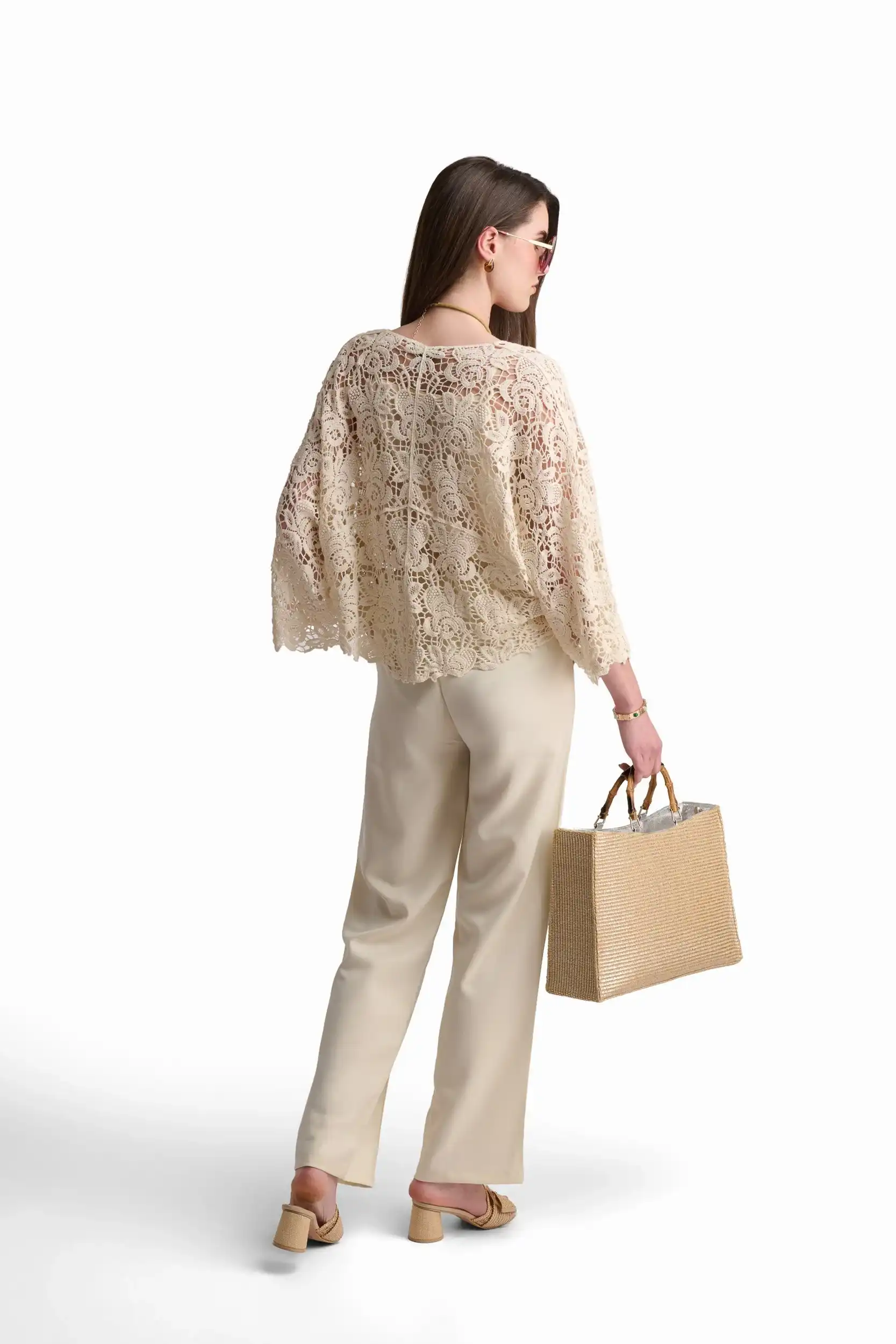 Elegant Open-Front Layering Cardigan - Image 4