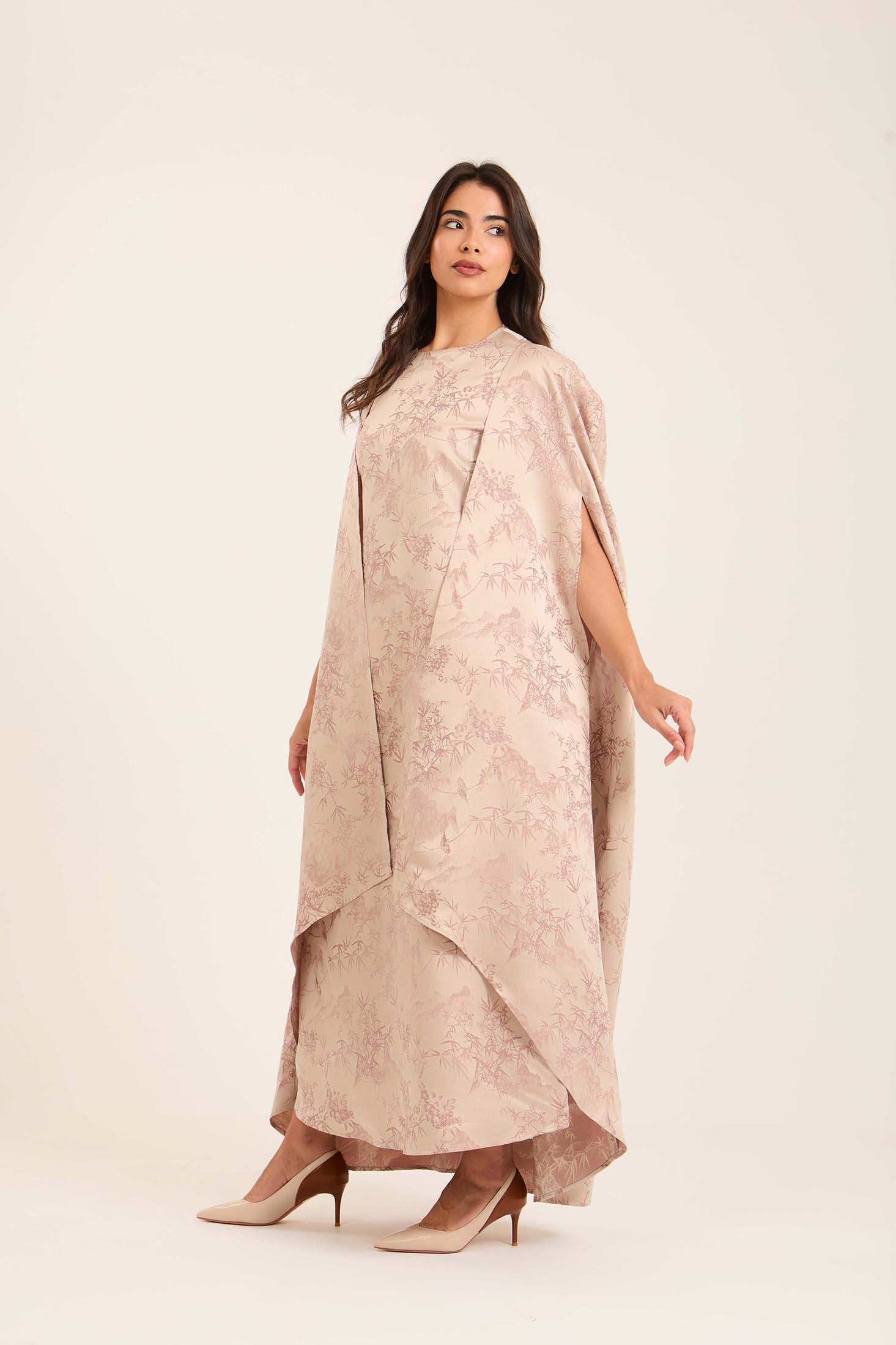Elegant Patterned Comfy Kaftan Set - Image 2