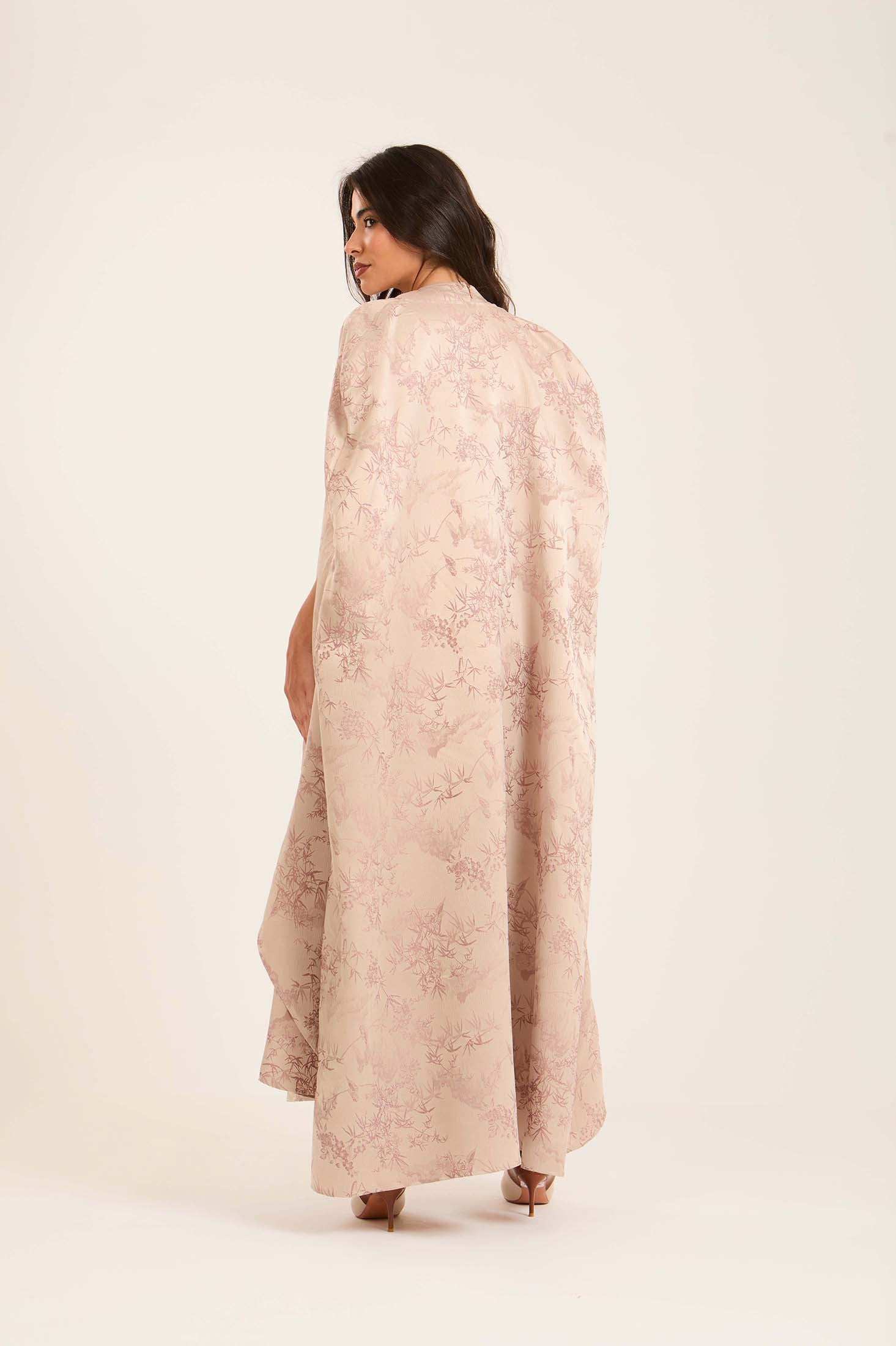Elegant Patterned Comfy Kaftan Set - Image 4