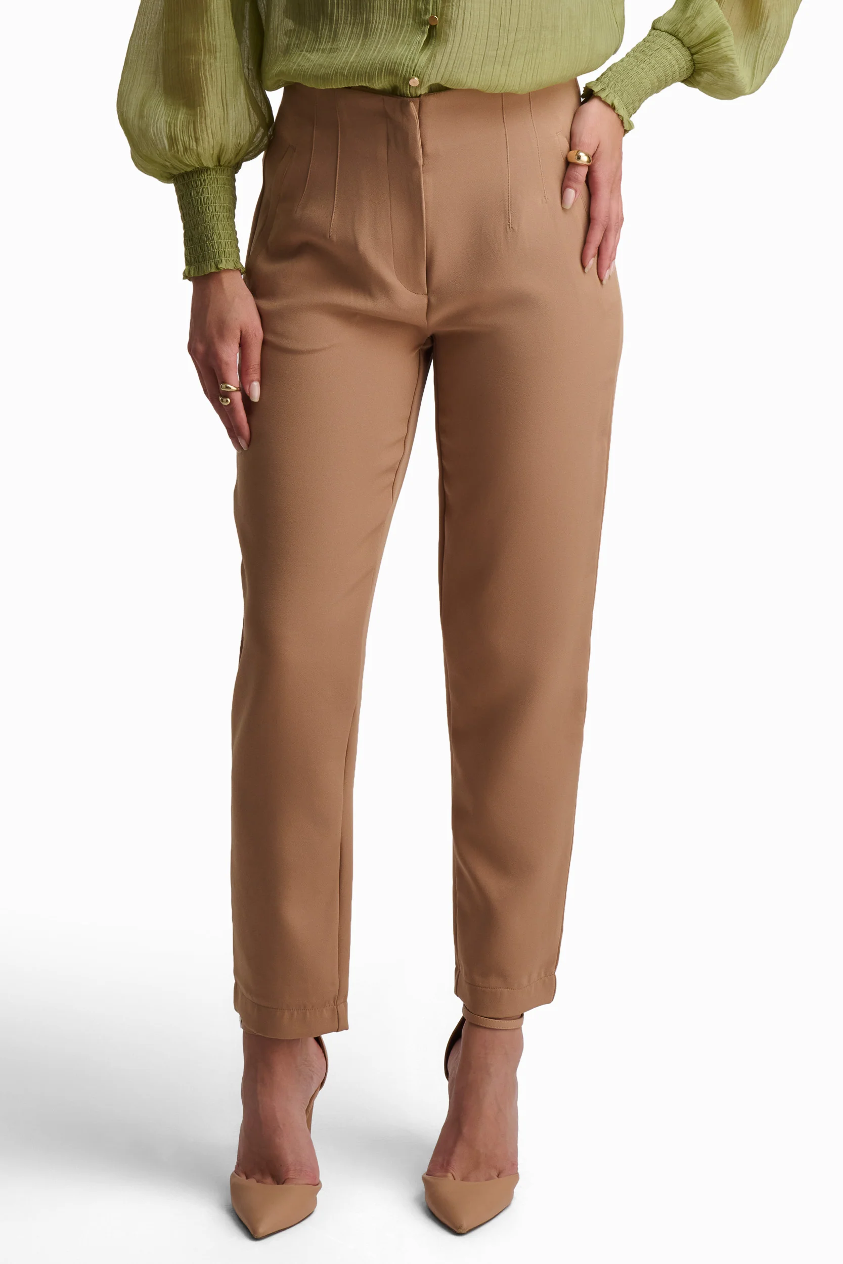 Royal Blue Straight-Leg Pants - Image 7