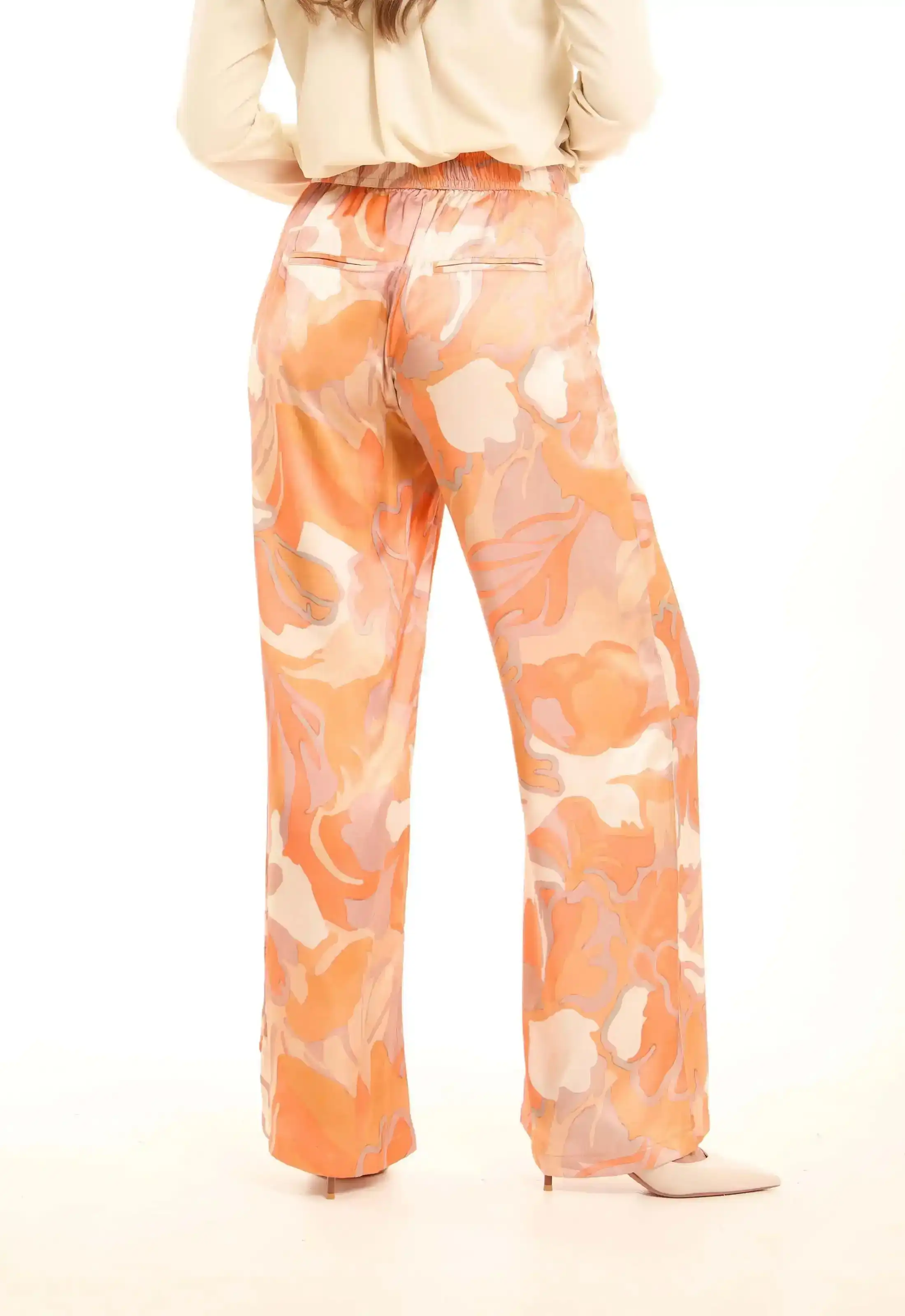 Cotton-Linen Wide-Leg Pants - Image 5