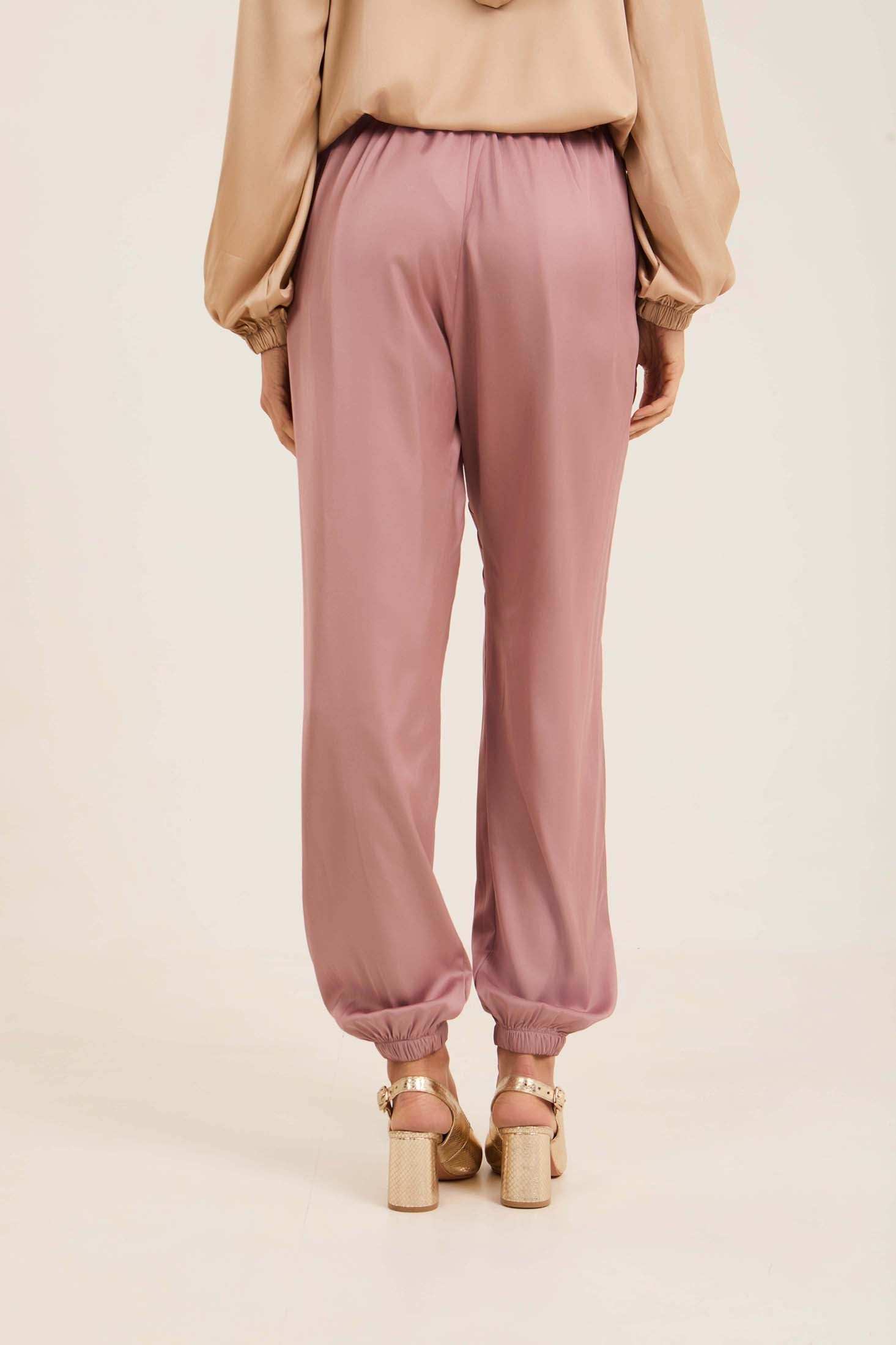 Elastic Waist with Drawstring Solid Sweatpants - Image 8