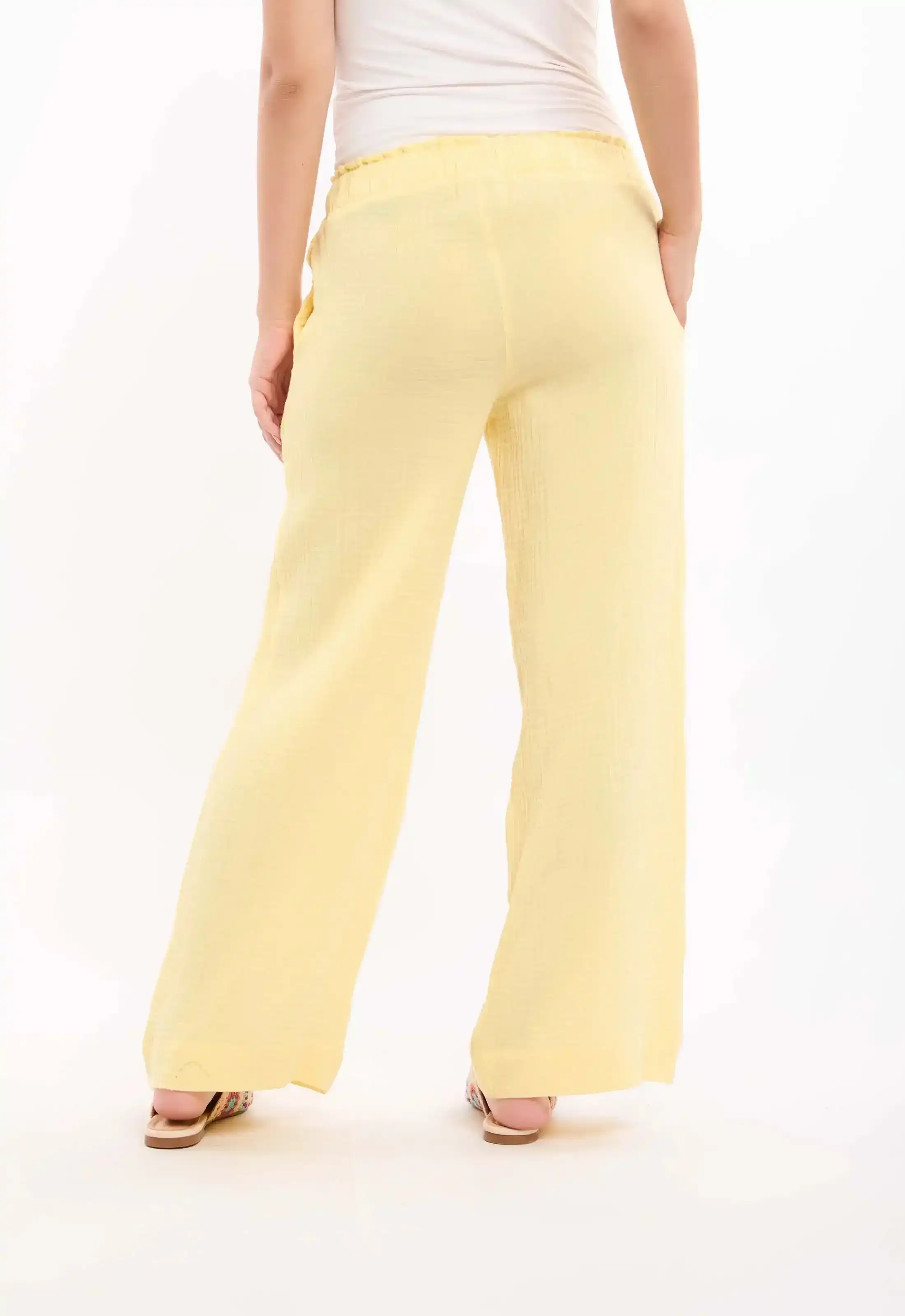 Textured Wide-Leg Pants - Image 12