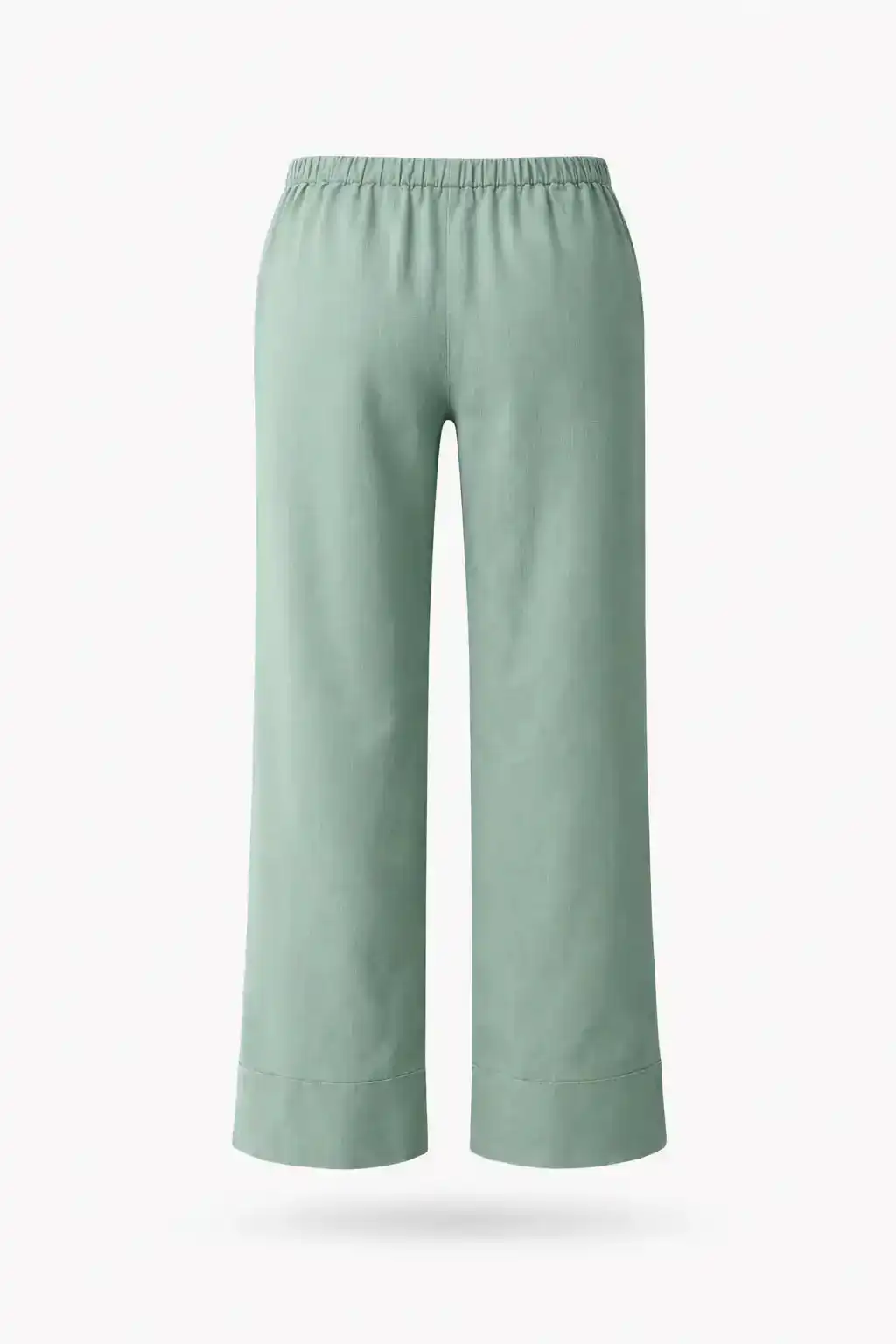 Relaxed Drawstring Wide-Leg Pants - Image 4
