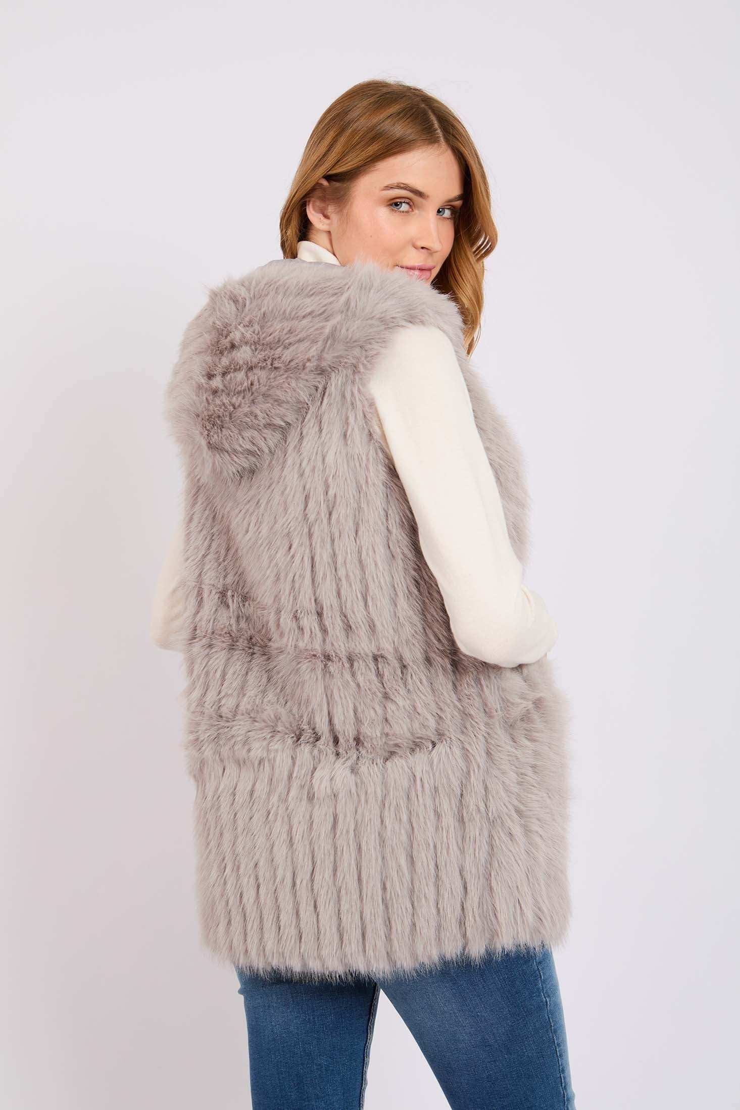 Women Regular Fit Vest Grey - Image 4