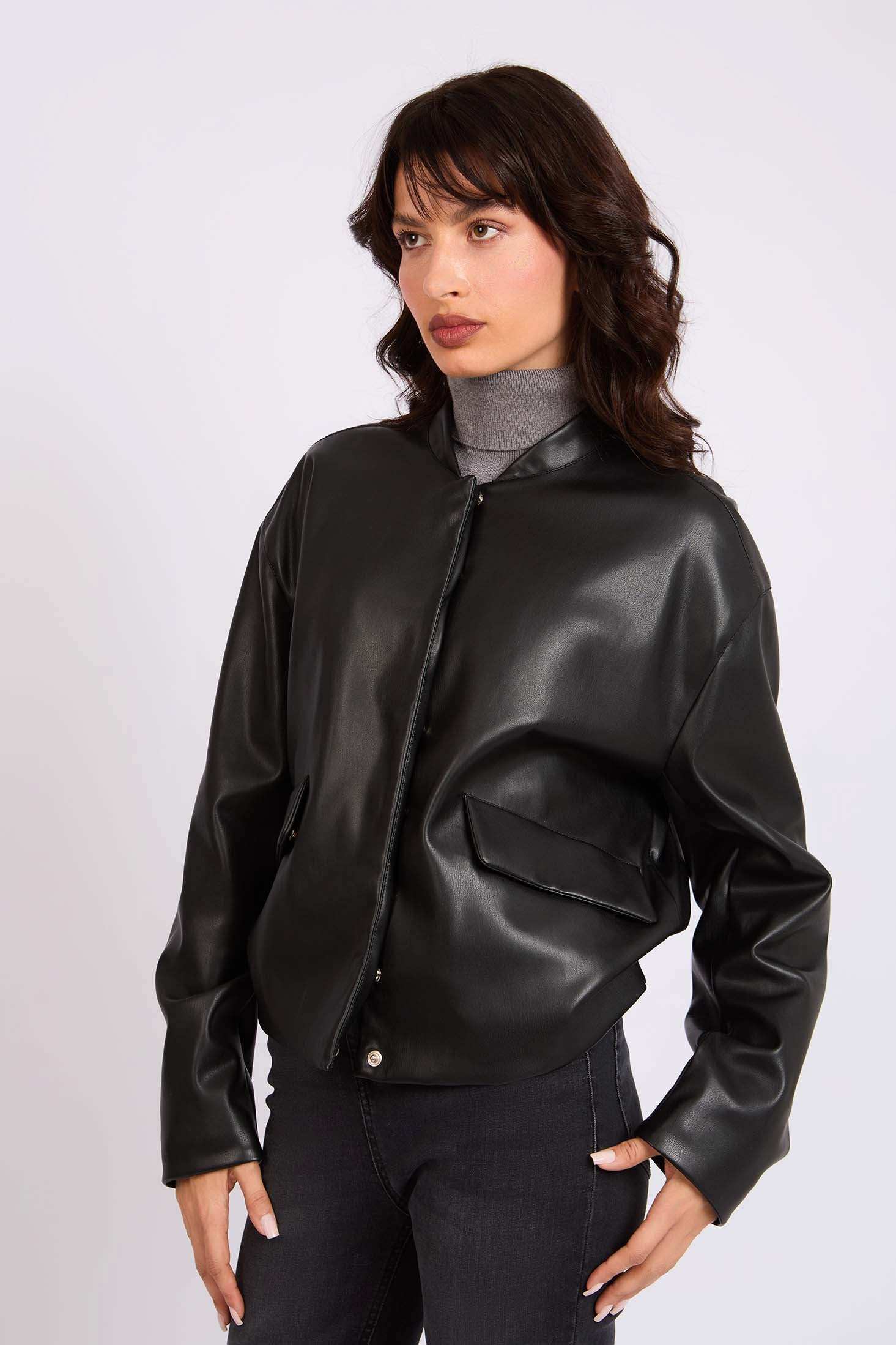 Women Regular Fit Jacket Black - Image 3
