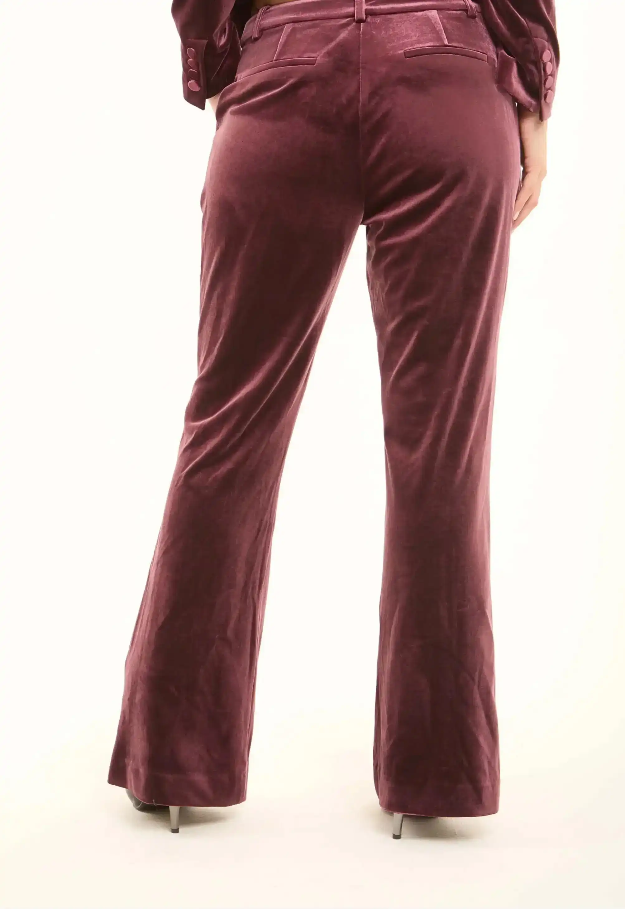 Velvet Straight-Leg Pants - Image 10