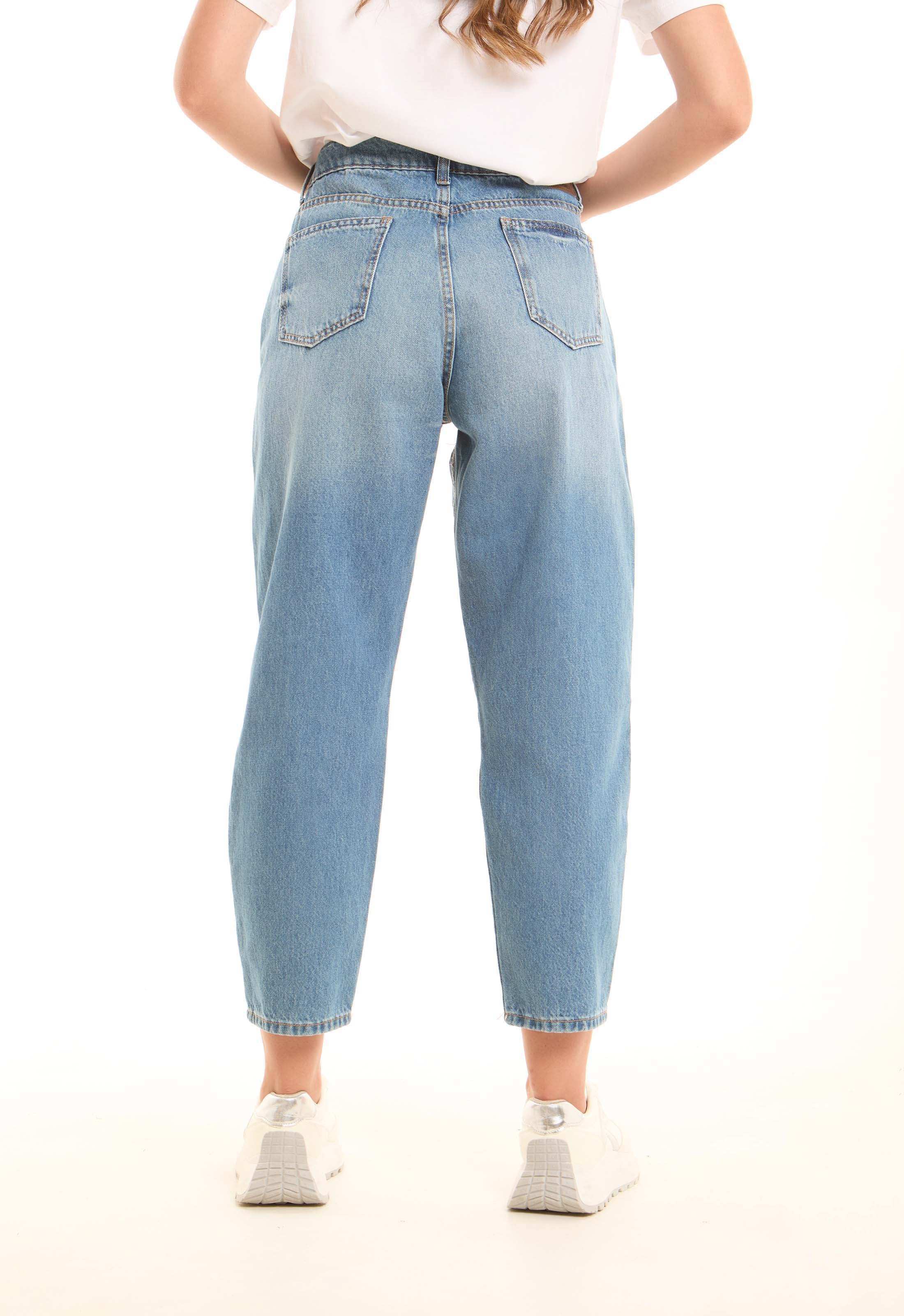 Light Blue Straight-Leg Pants - Image 4