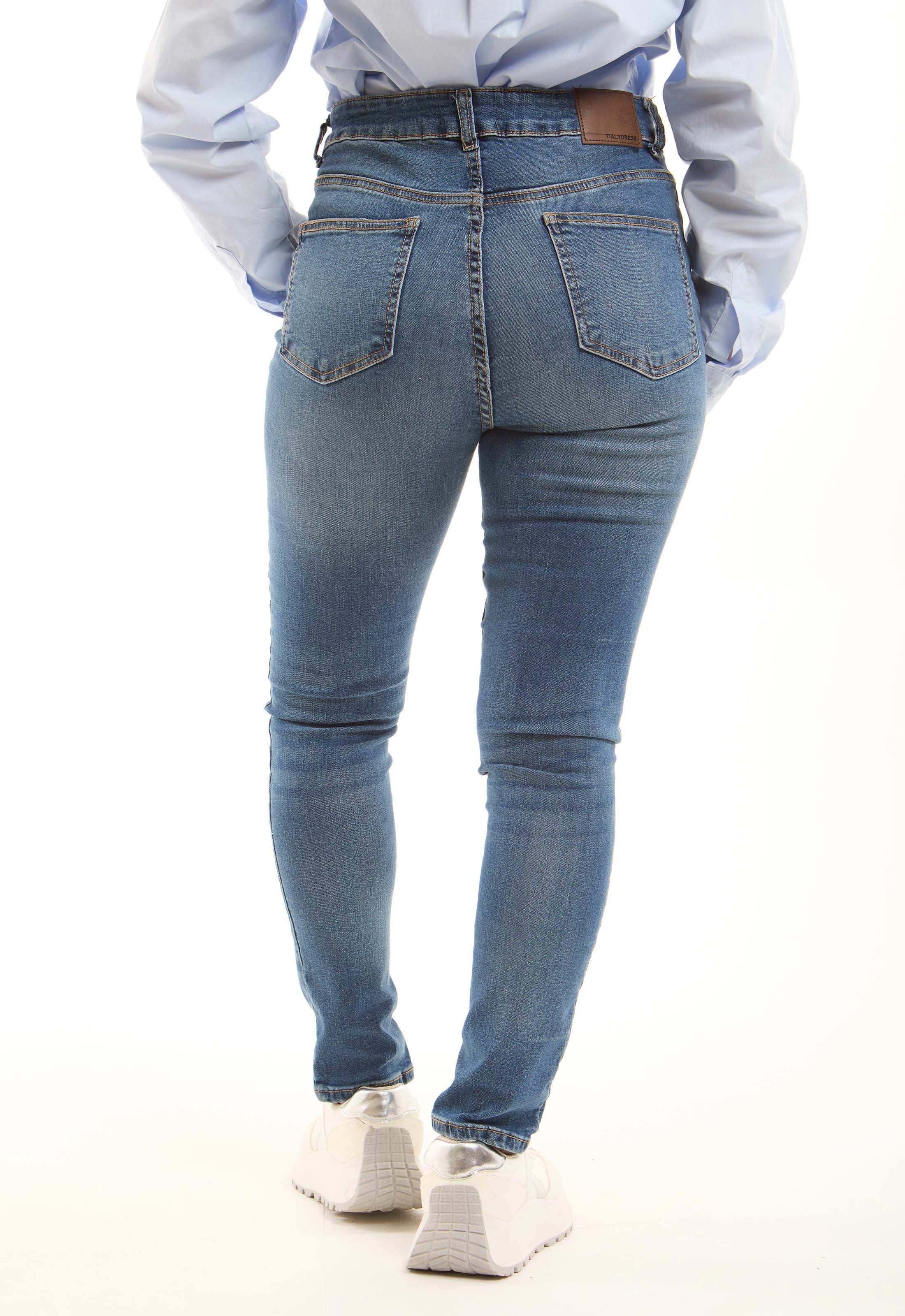 Light Blue Skinny Jeans - Image 4