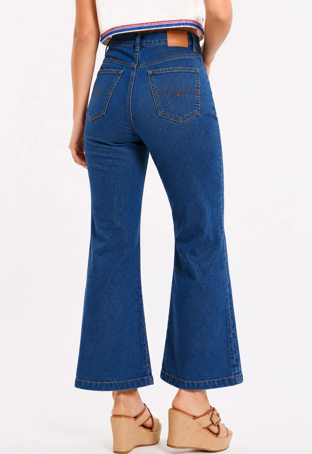 Sailor-Button Straight Pants - Image 5